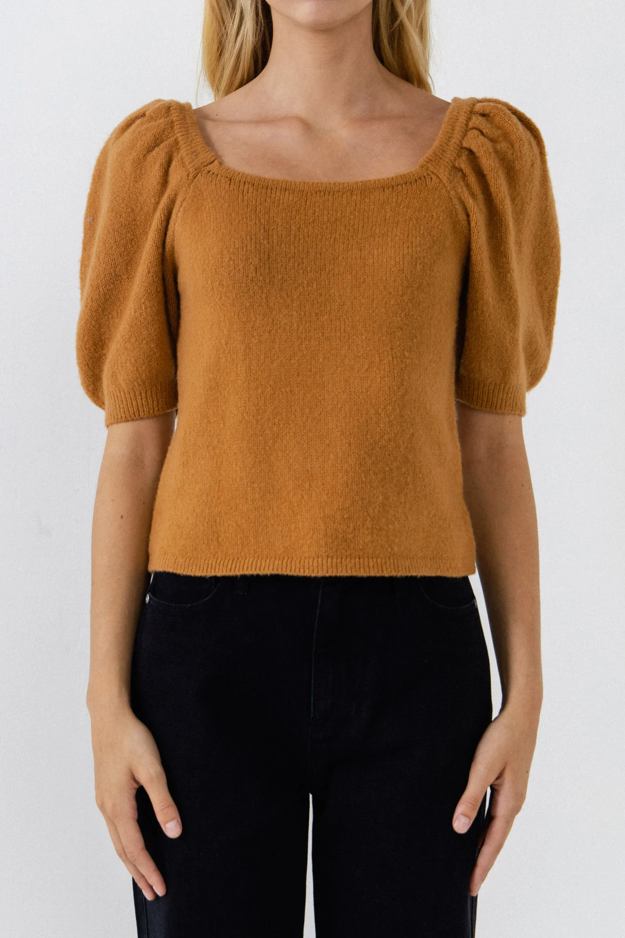 Puff Sleeve Sweater - Image 2