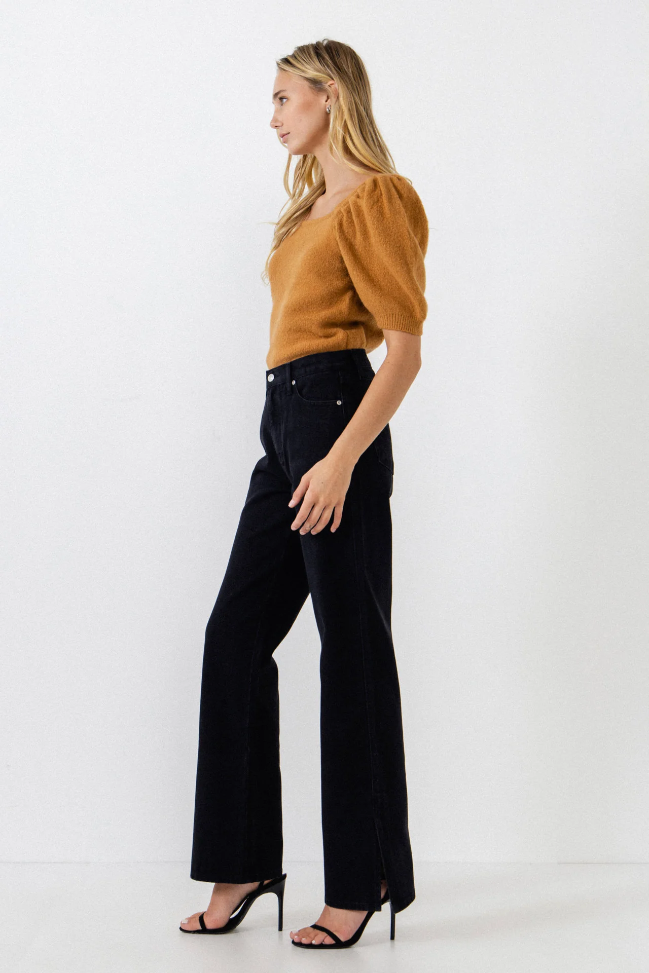 Puff Sleeve Sweater - Image 3
