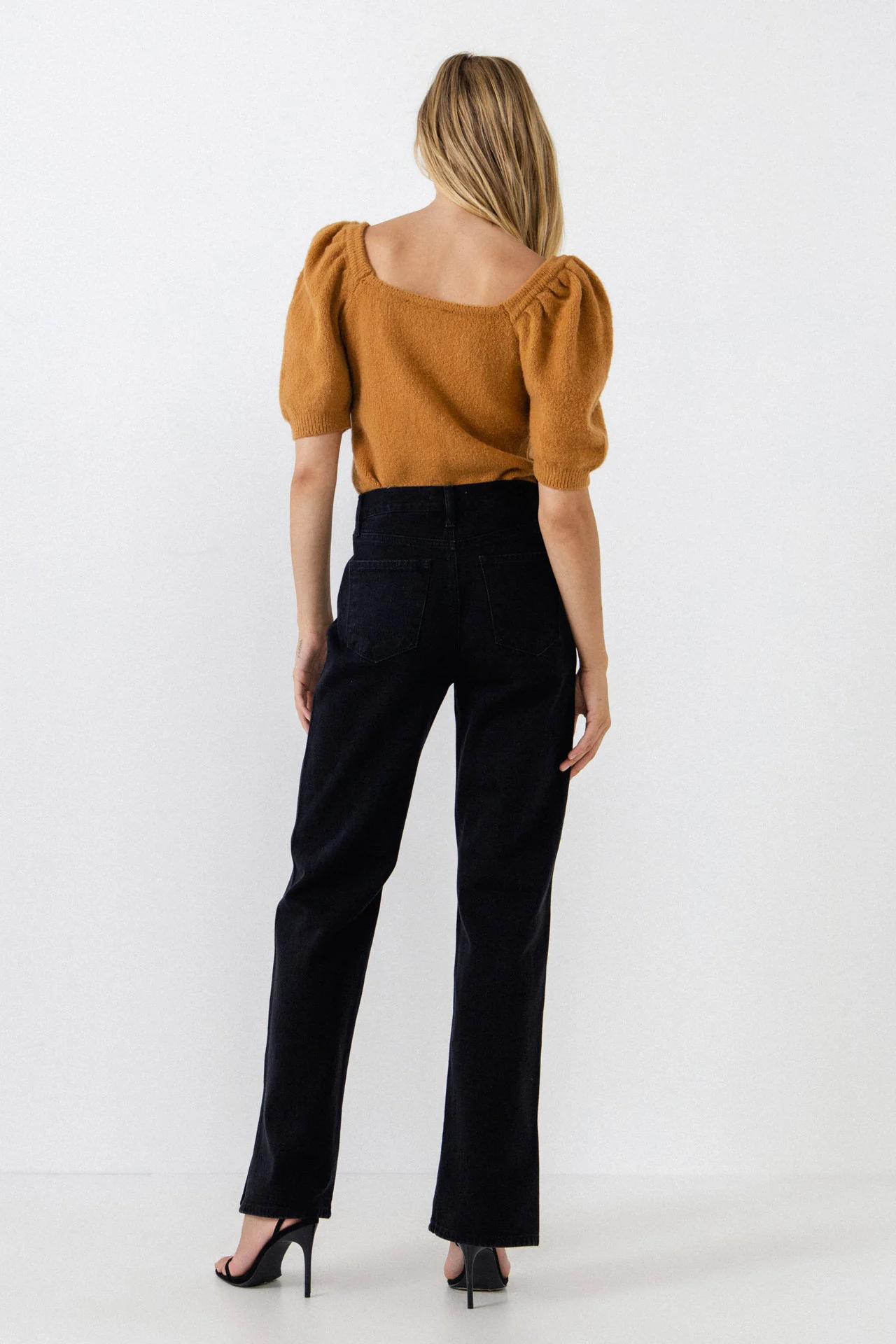 Puff Sleeve Sweater - Image 4