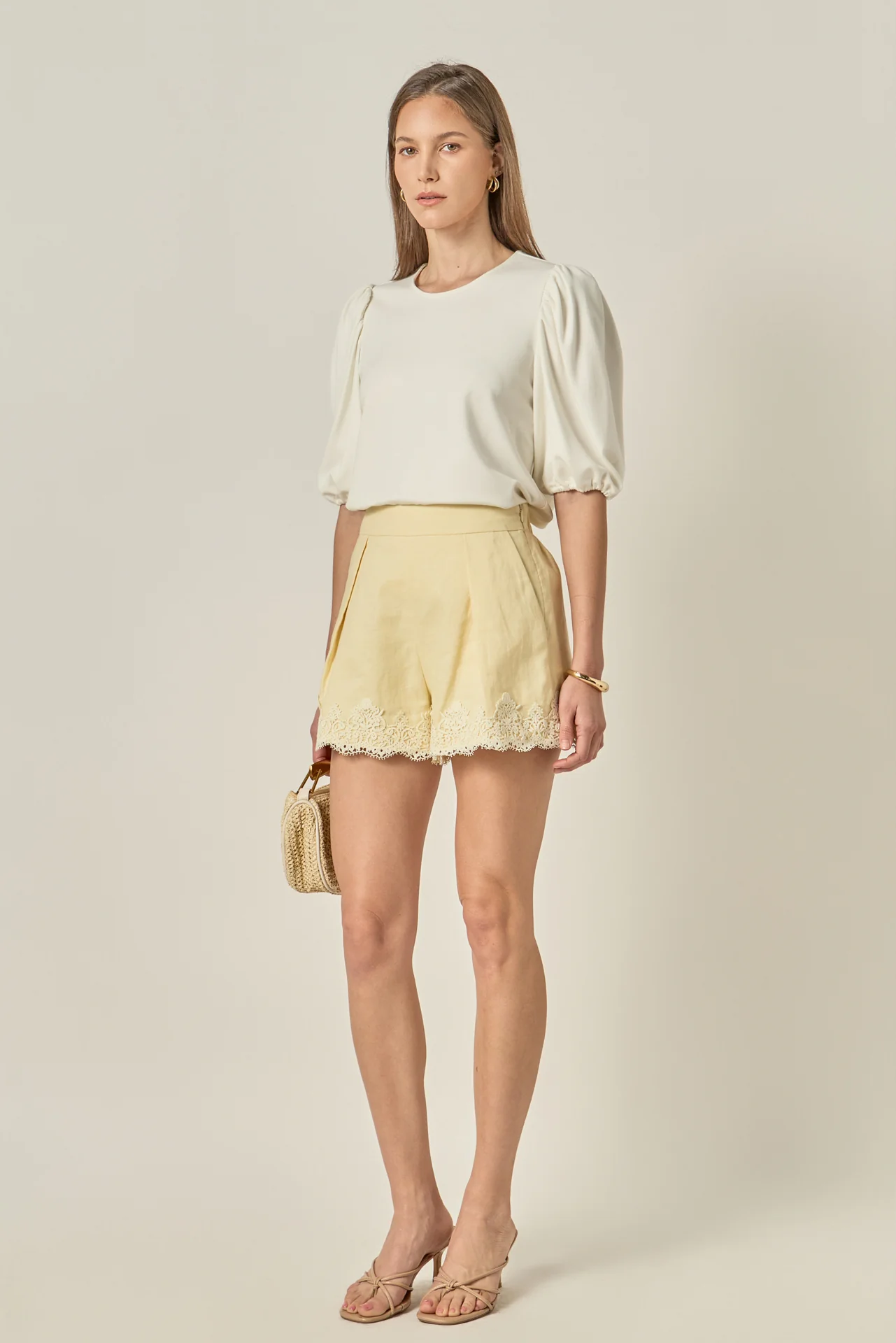 Ponte Puff Sleeve Top - Image 4