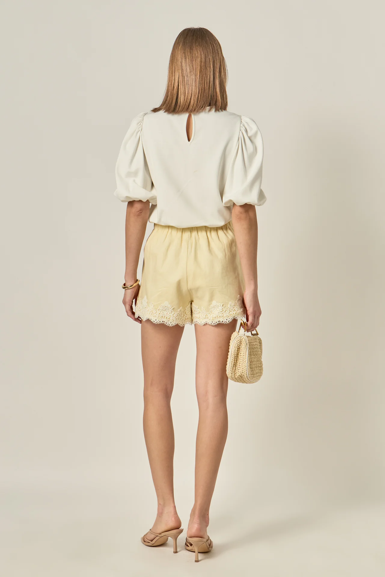 Ponte Puff Sleeve Top - Image 5