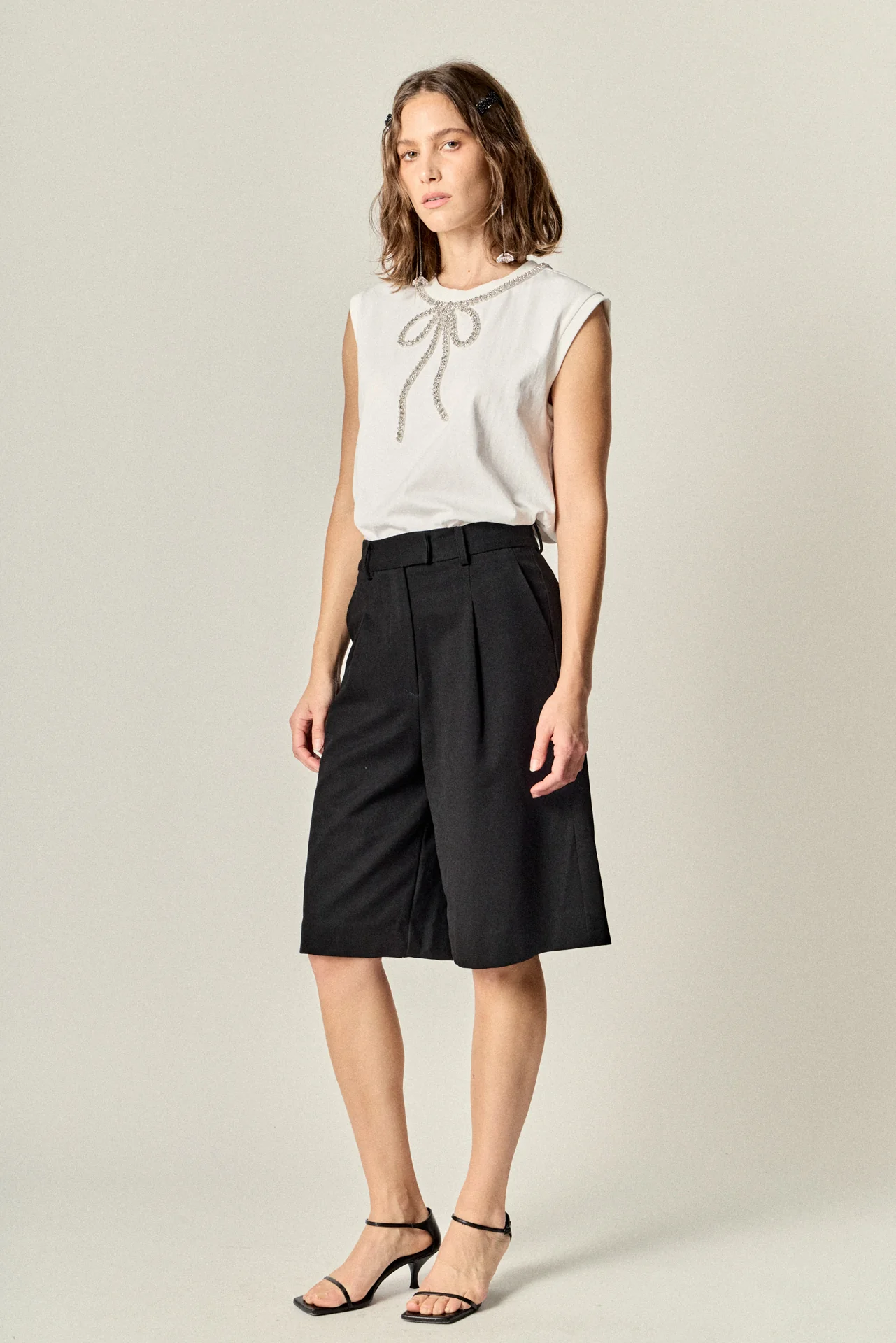 Soft Glimmer Bow Top - Image 3