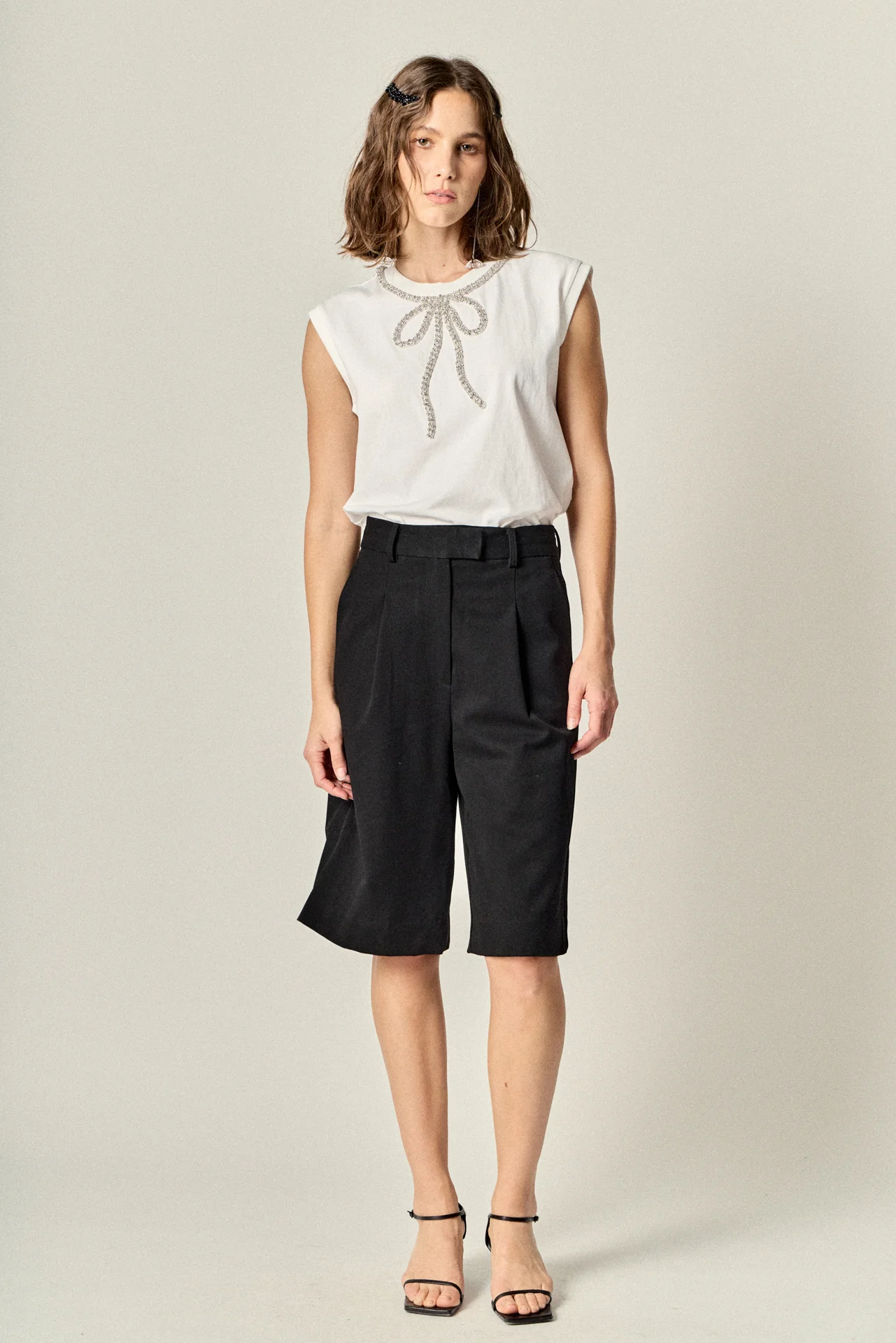 Soft Glimmer Bow Top - Image 5