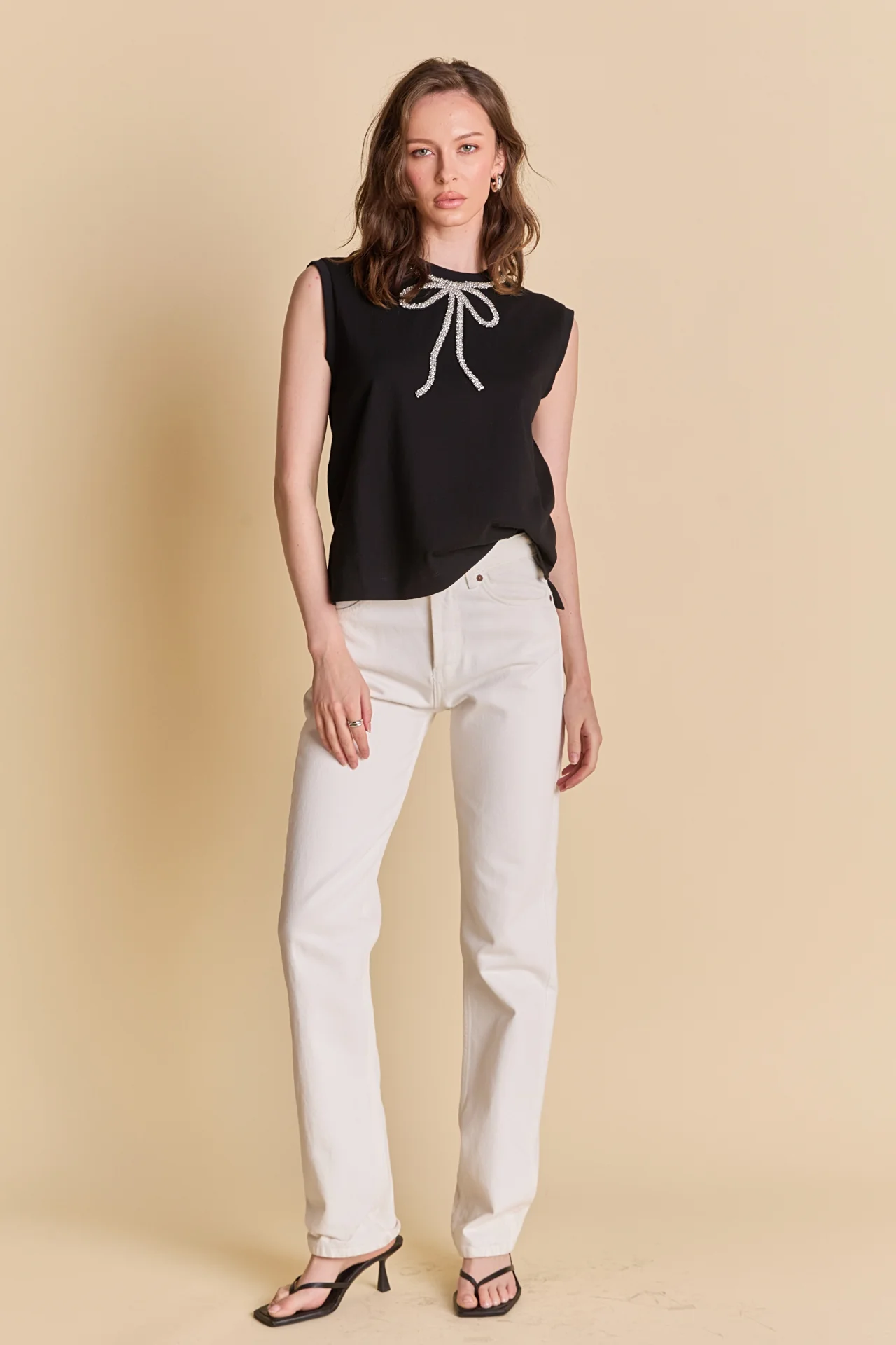 Soft Glimmer Bow Top - Image 6