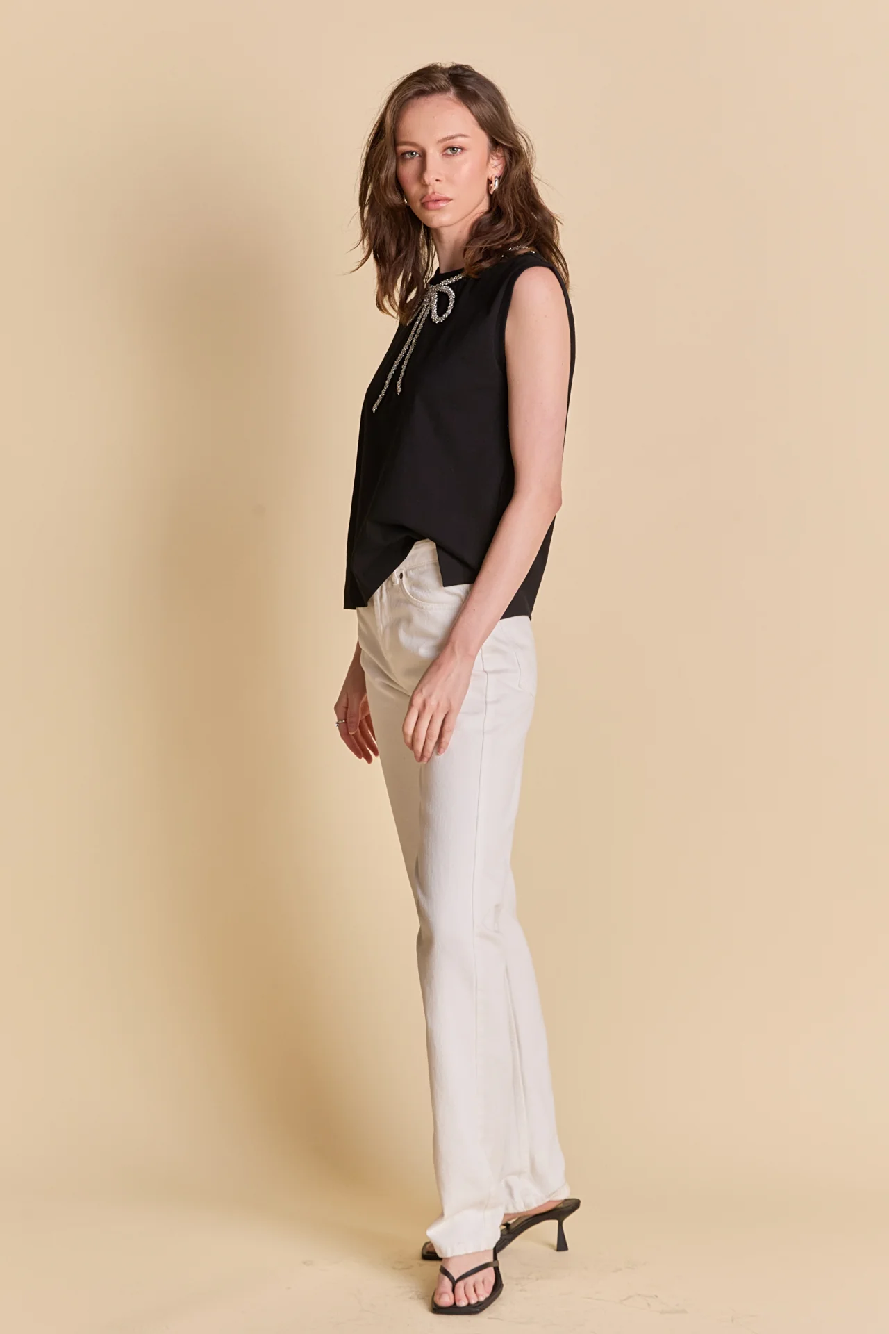Soft Glimmer Bow Top - Image 8