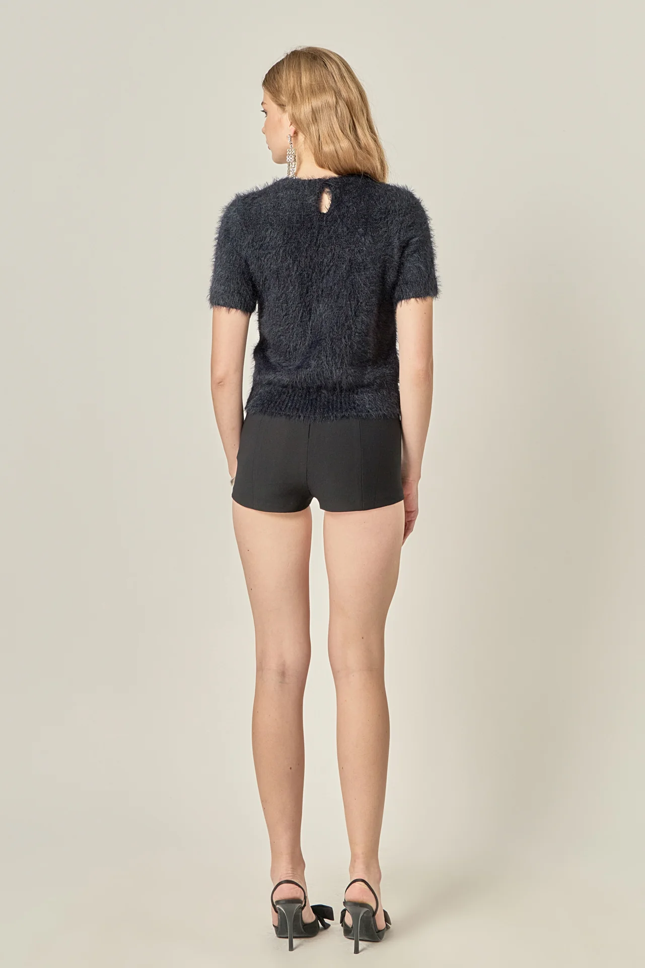 Rhinestone EF Logo Knit - Image 4