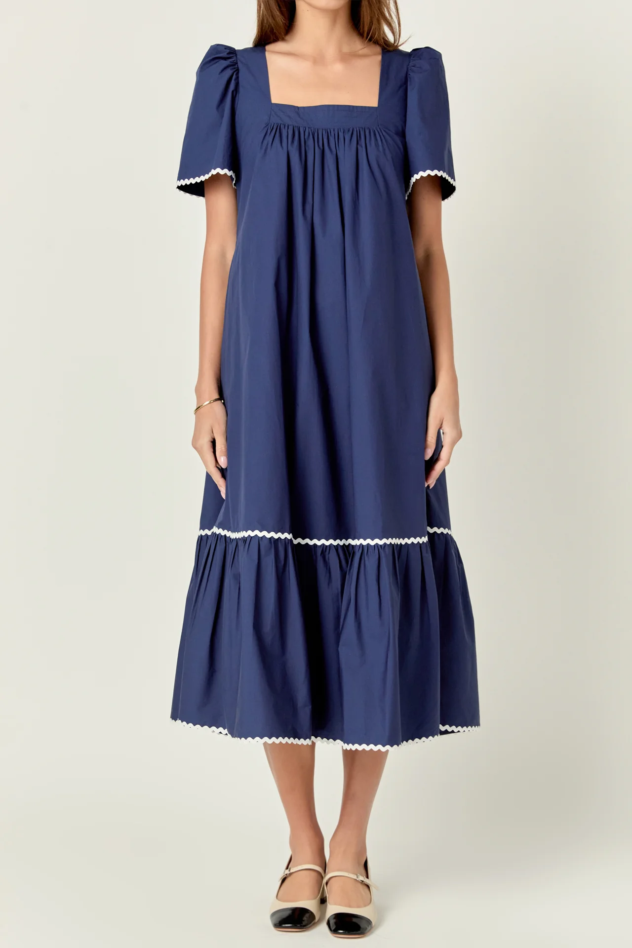 Ric Rac Midi Dress - Image 2