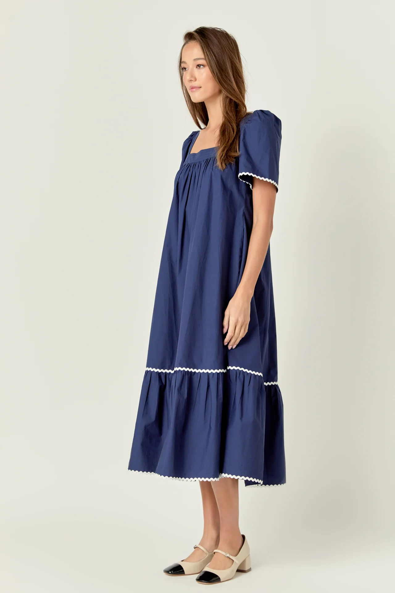 Ric Rac Midi Dress - Image 3