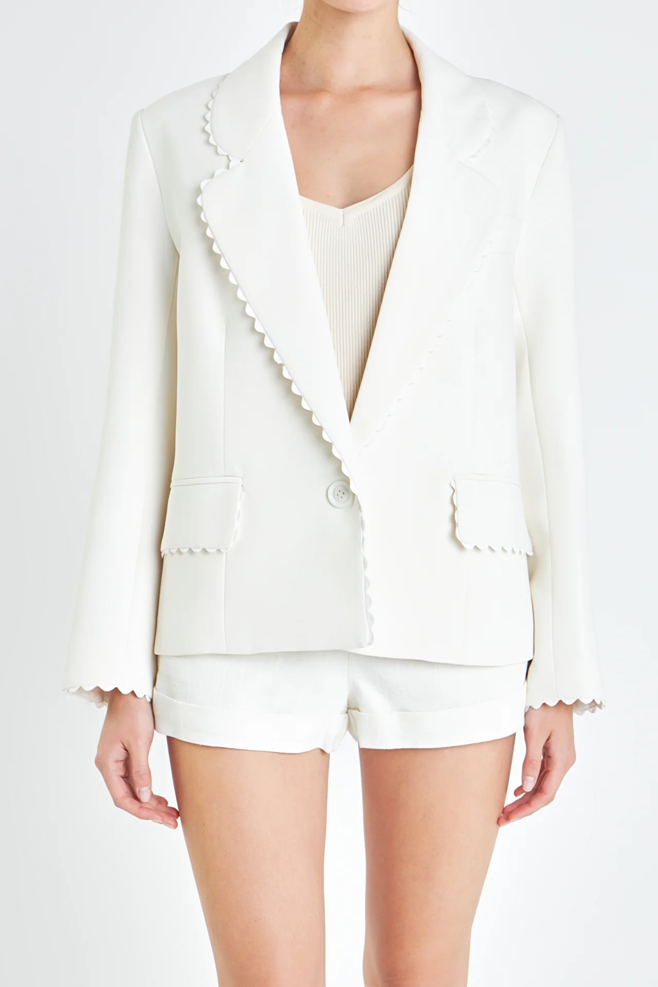 Rickrack Edge Blazer - Image 12