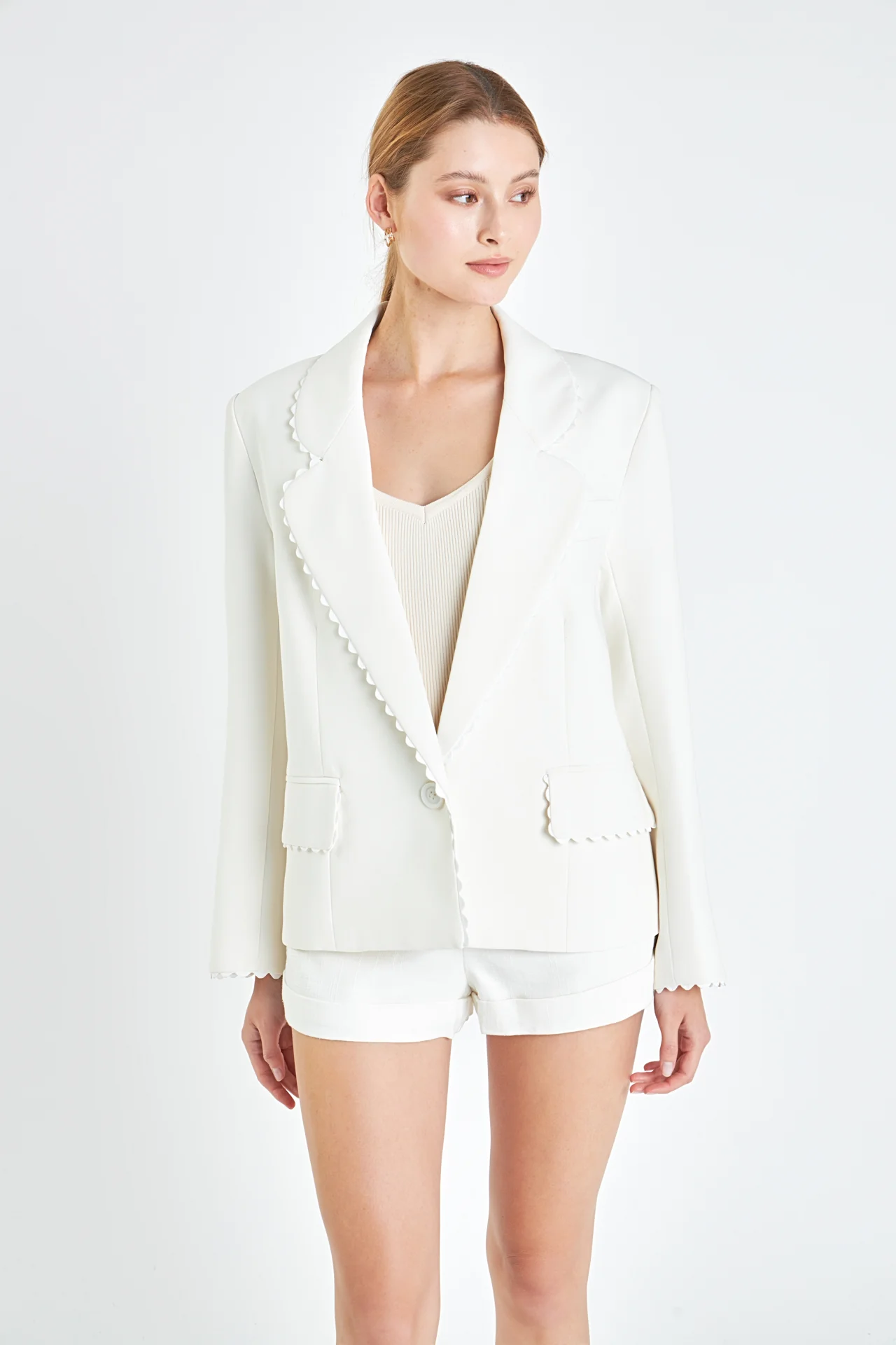 Rickrack Edge Blazer - Image 15