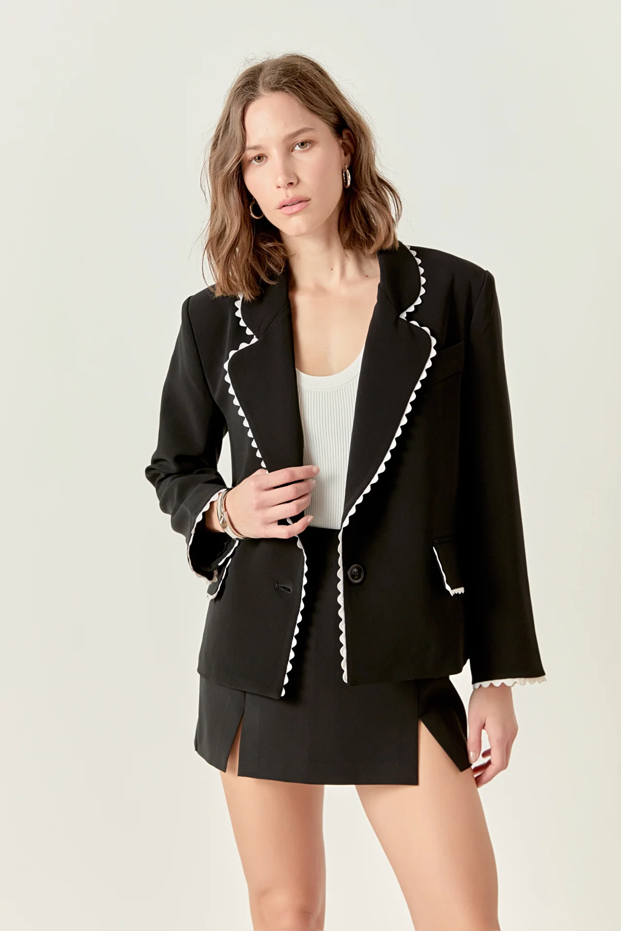 Rickrack Edge Blazer - Image 5