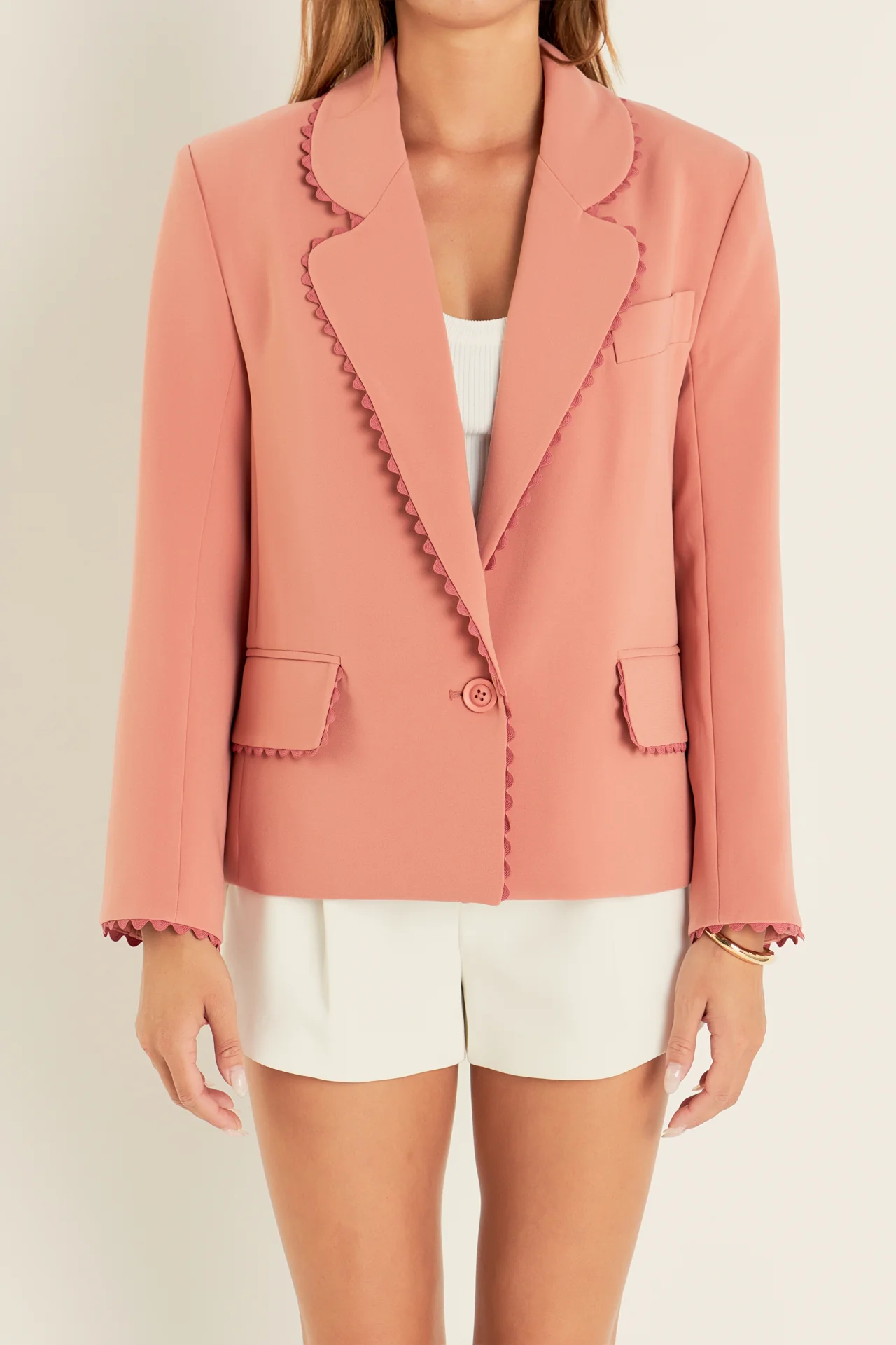 Rickrack Edge Blazer - Image 7