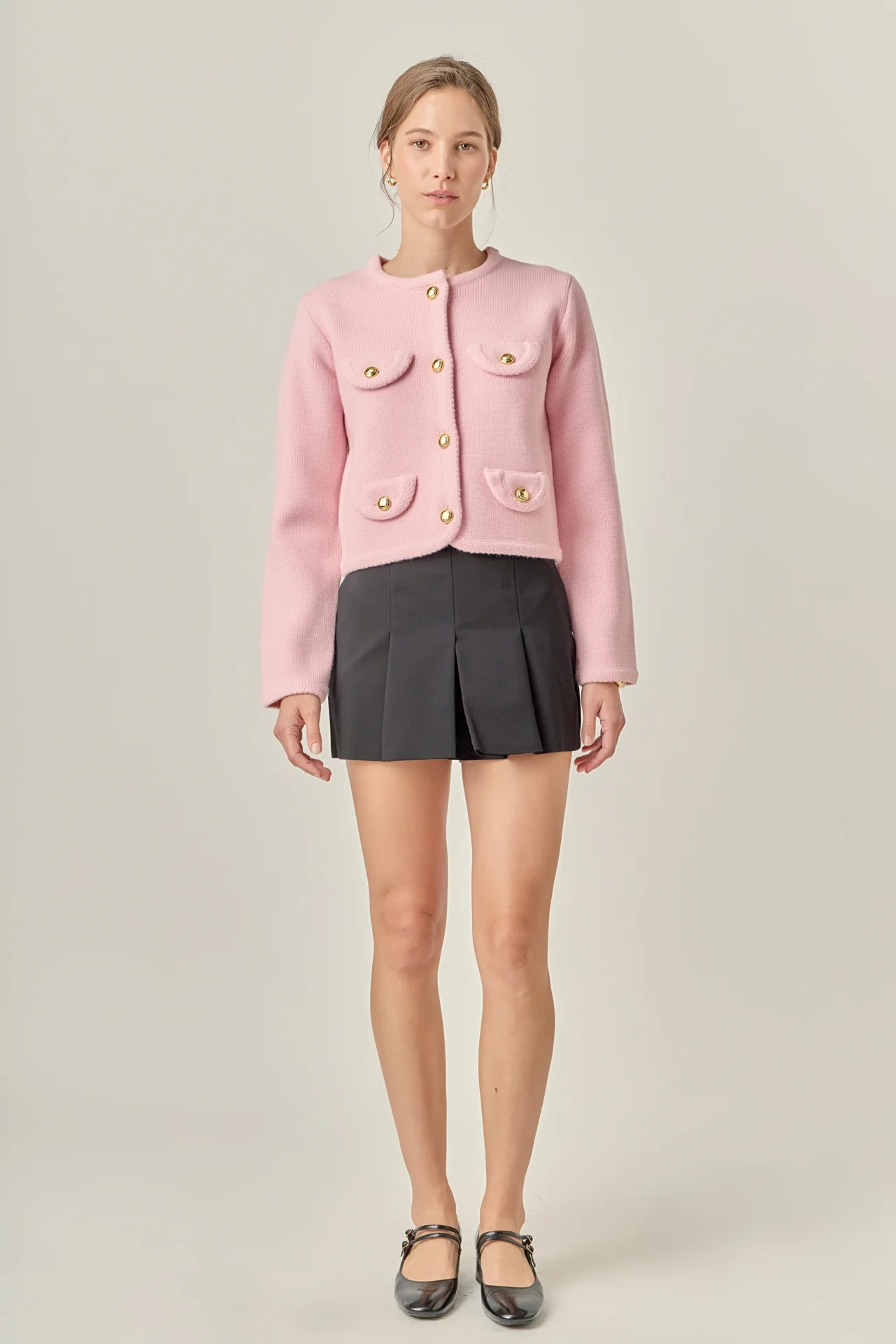 Round Hem Cardigan - Image 12