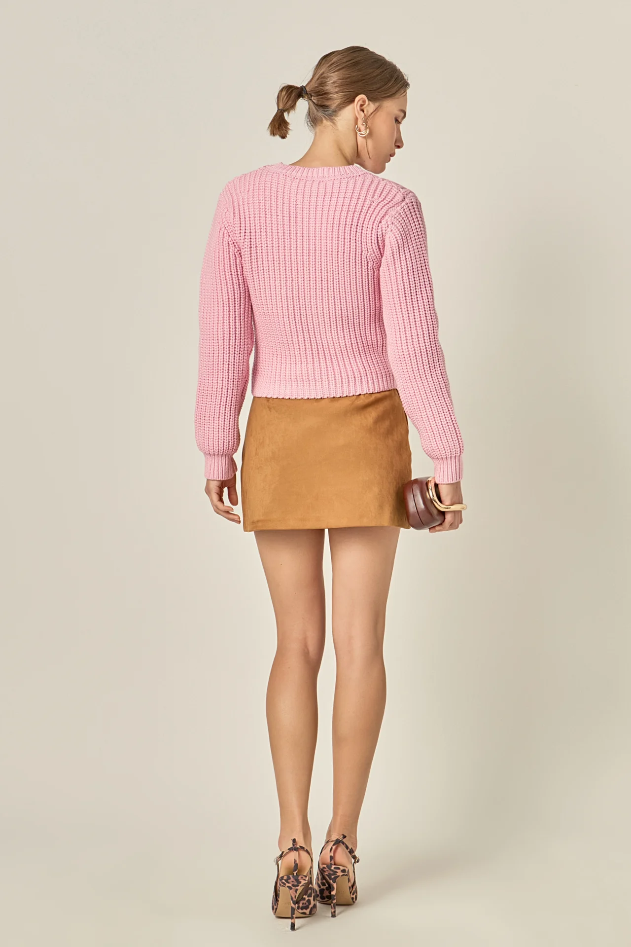 Round-neck Knit Sweater - Image 14