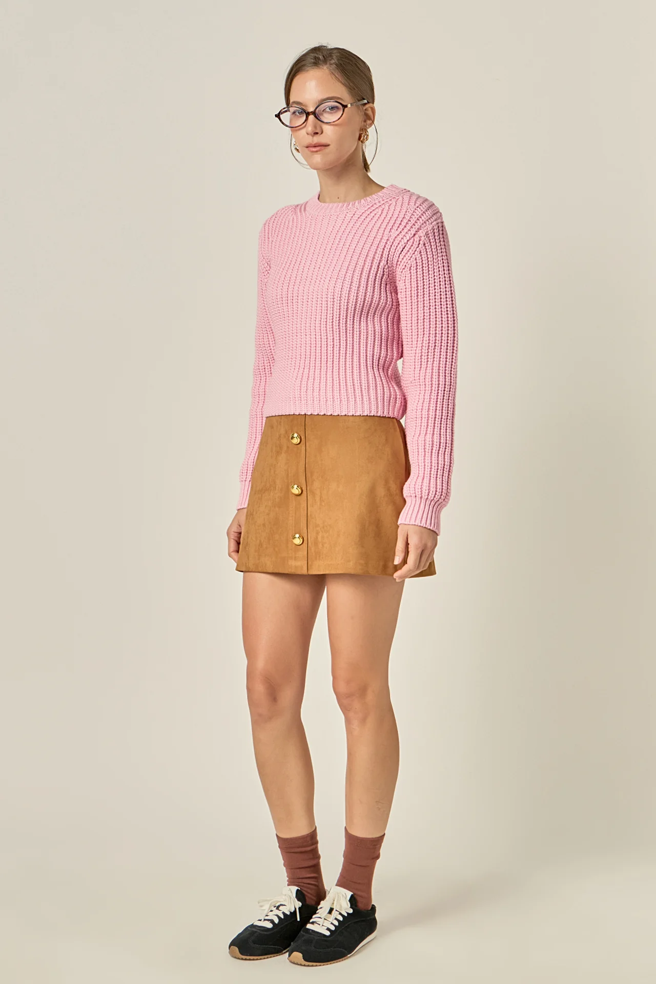 Round-neck Knit Sweater - Image 16