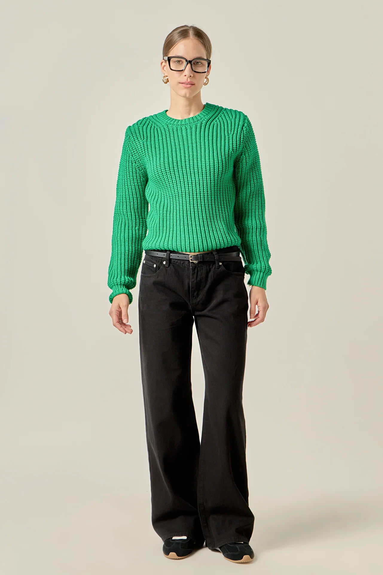 Round-neck Knit Sweater - Image 8
