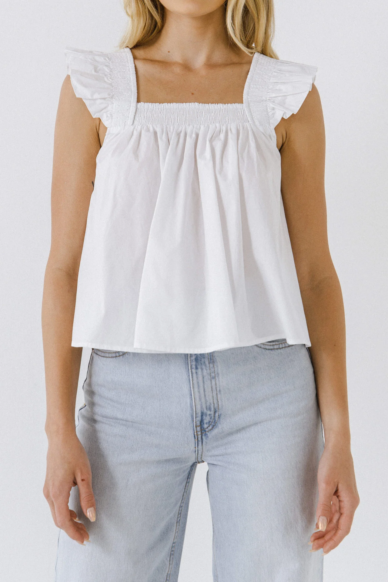 Ruffle Detail Top - Image 2