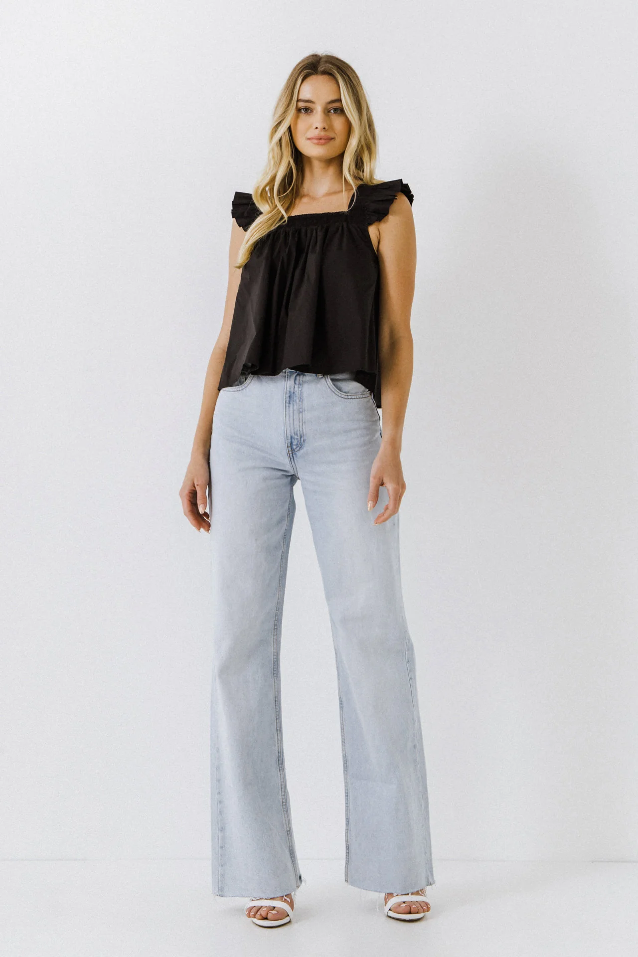 Ruffle Detail Top - Image 6