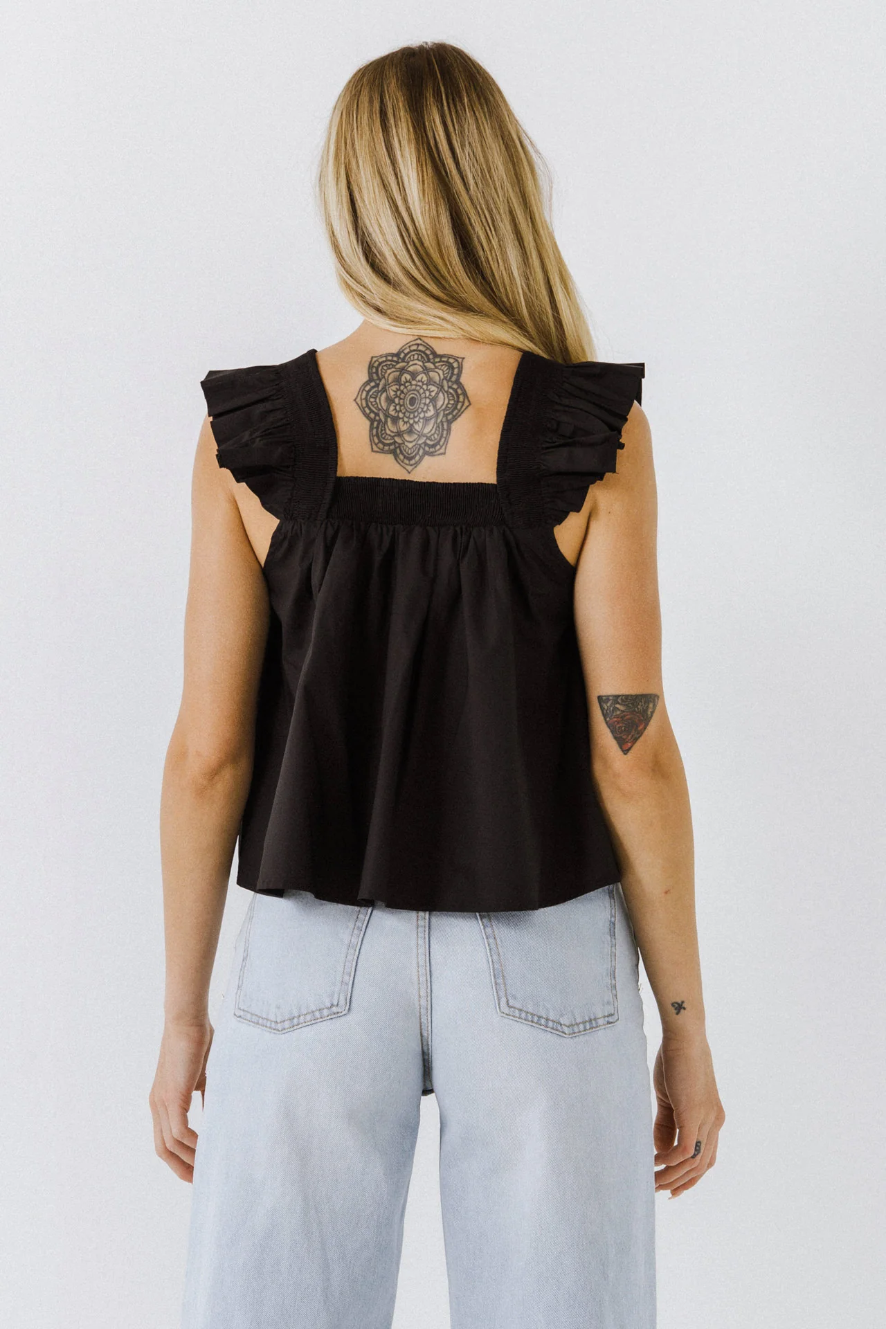 Ruffle Detail Top - Image 9