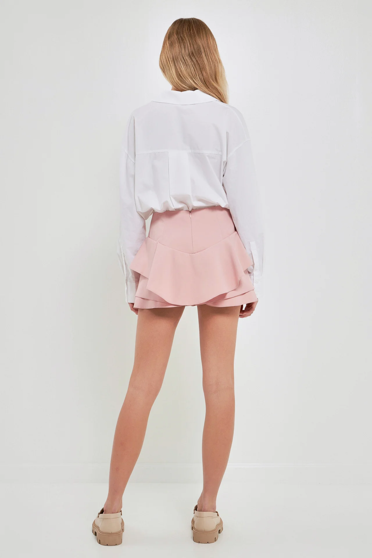 Ruffle Layered Mini Skort - Image 19