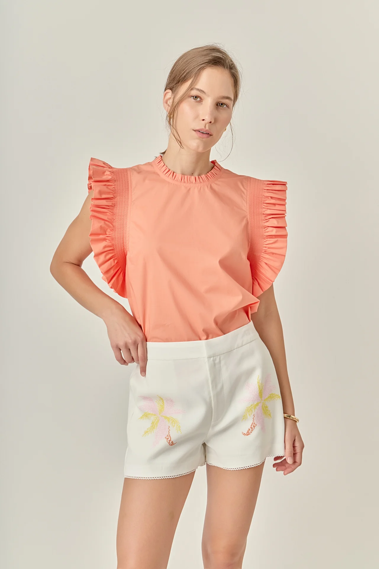 Ruffle Sleeve Top - Image 10