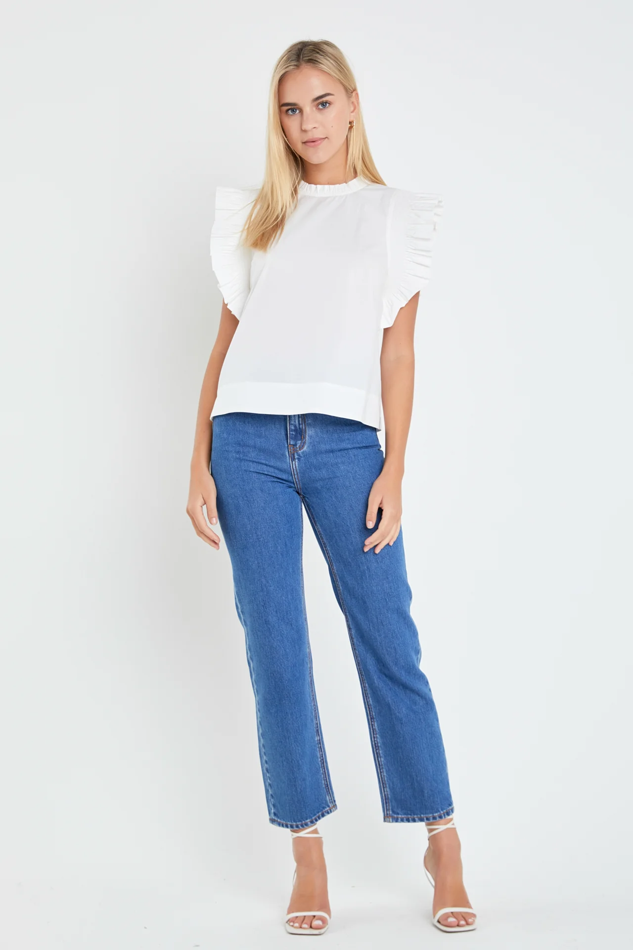 Ruffle Sleeve Top - Image 16