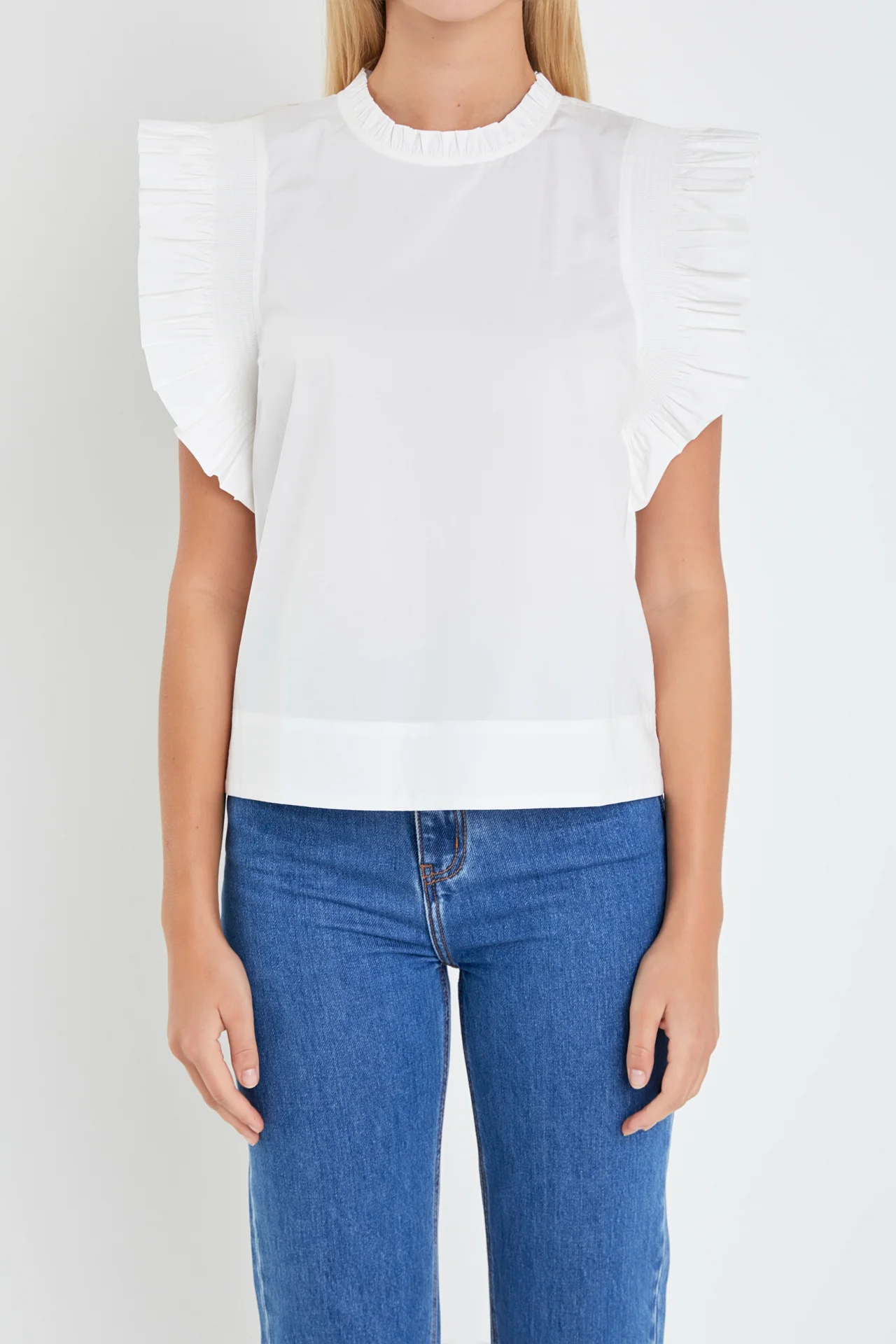 Ruffle Sleeve Top - Image 17