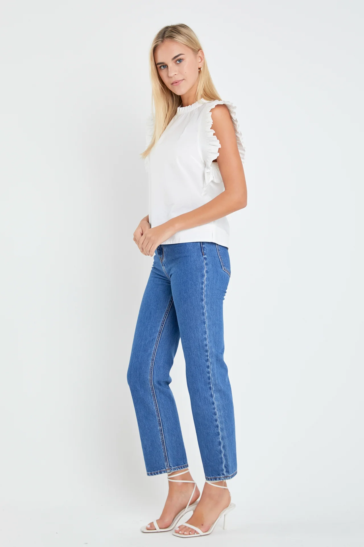 Ruffle Sleeve Top - Image 18