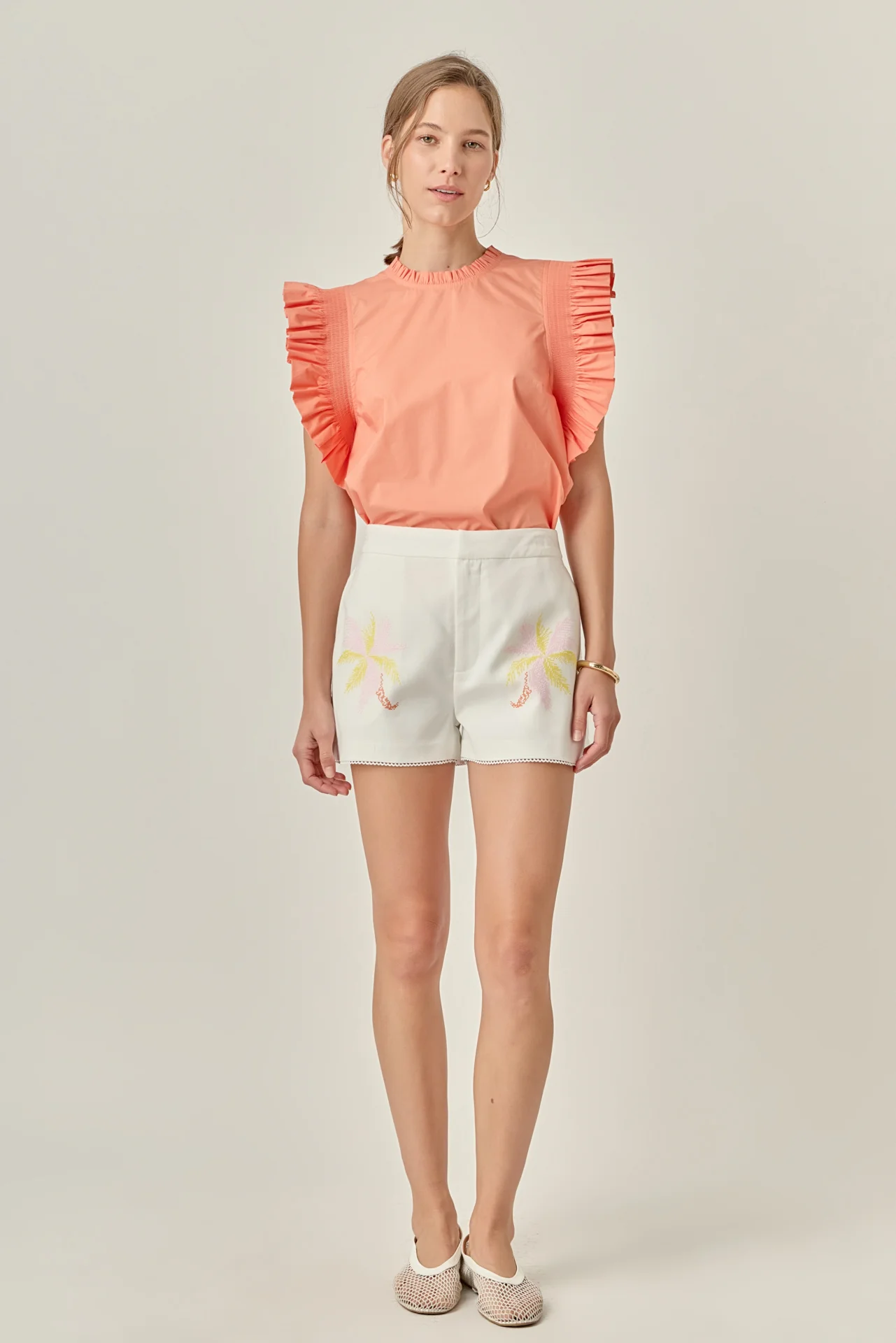 Ruffle Sleeve Top - Image 6