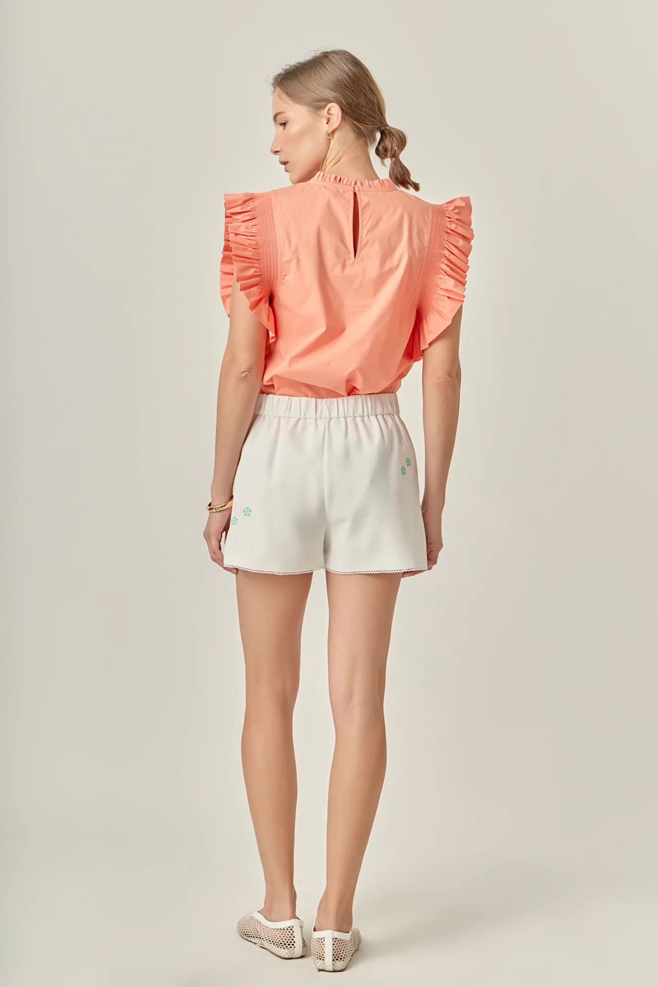 Ruffle Sleeve Top - Image 9