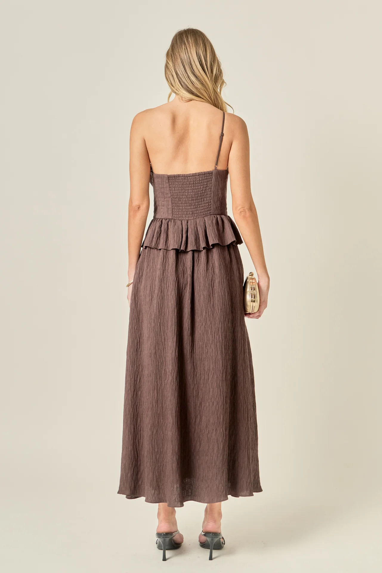 Modern Muse Pleated Midi Dress - Image 11