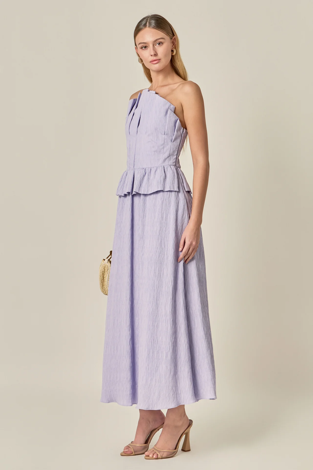 Modern Muse Pleated Midi Dress - Image 17