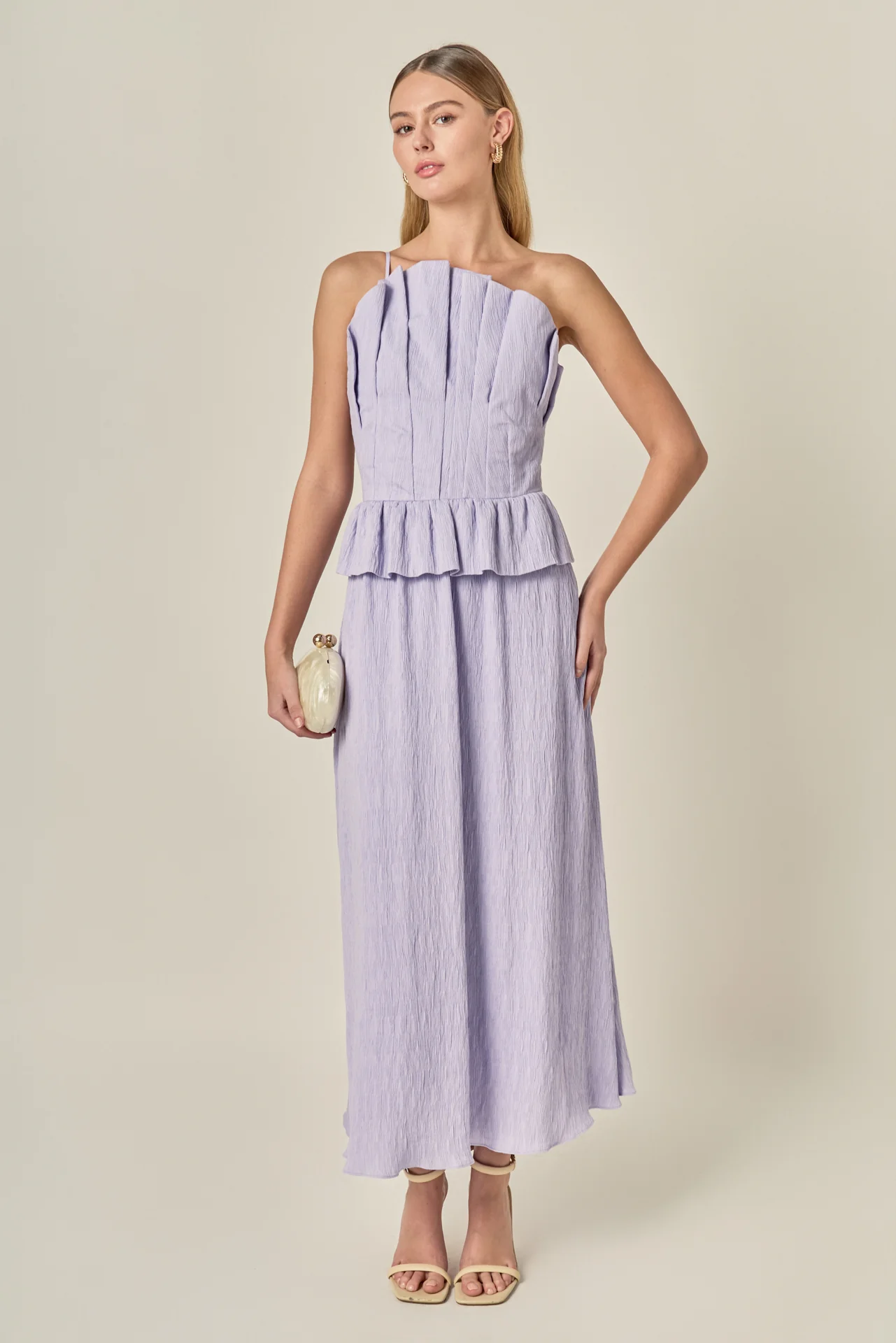Modern Muse Pleated Midi Dress - Image 19
