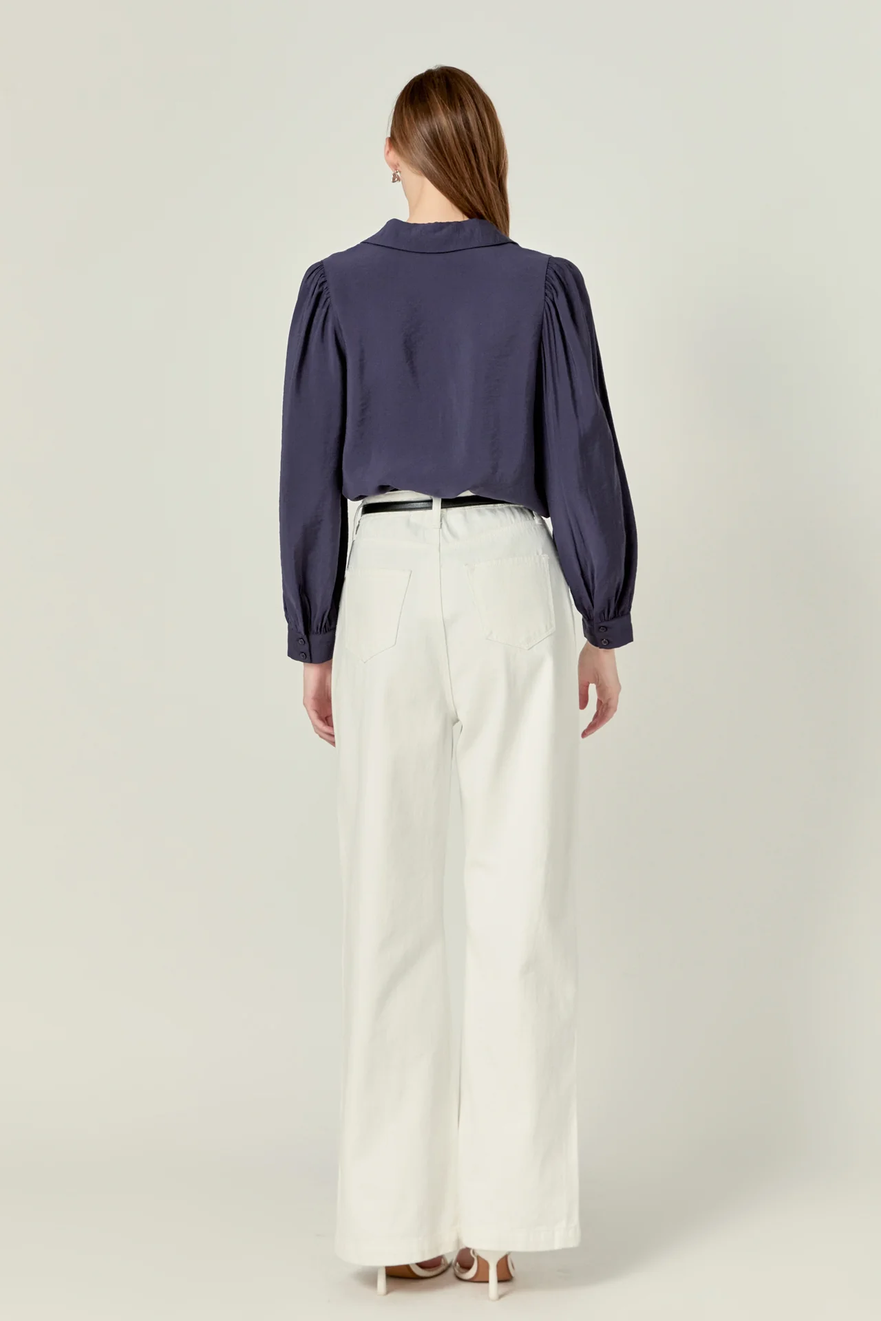 Scallop Collared Dress Shirt - Image 10