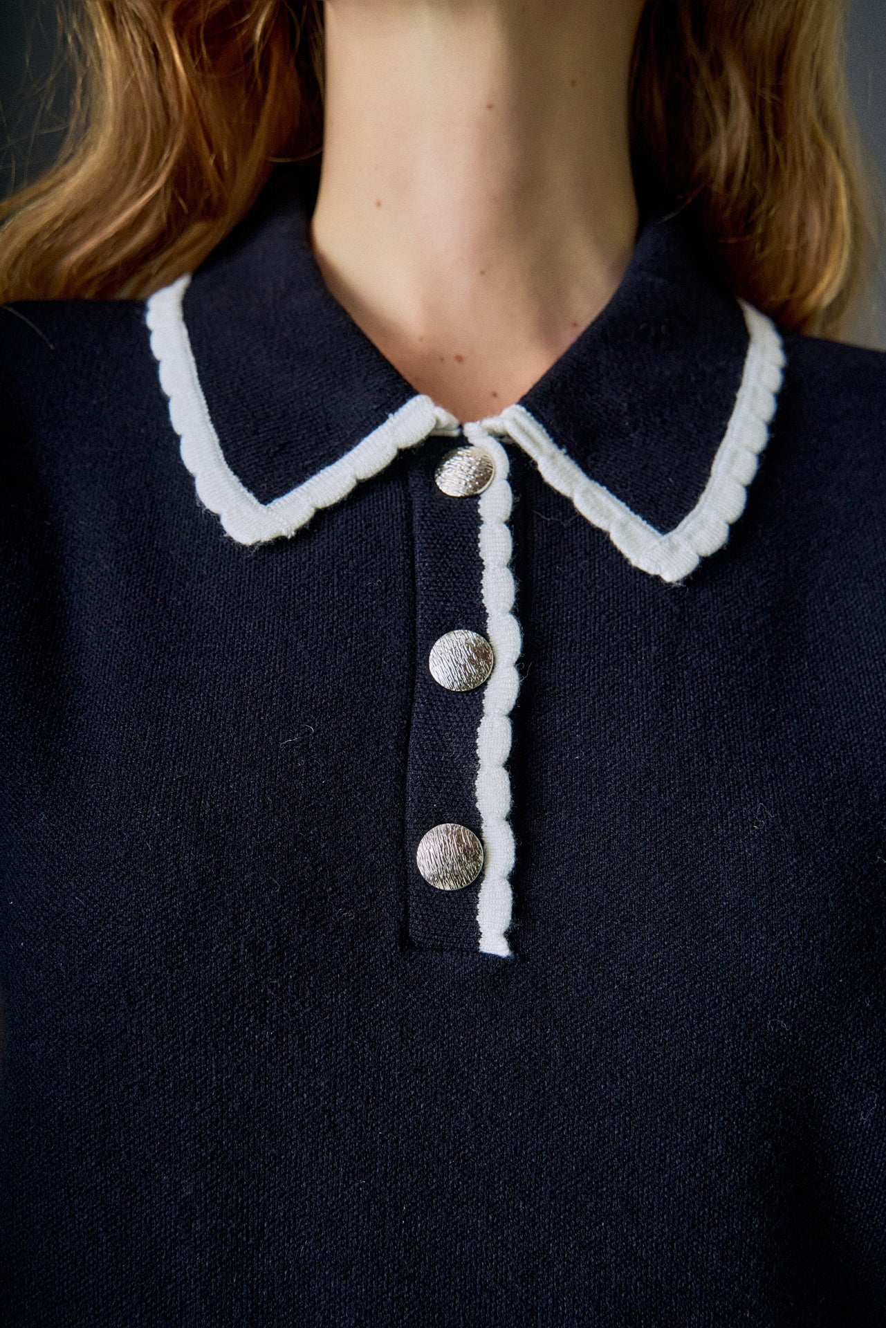 Scallop Detailed Mini Dress - Image 3
