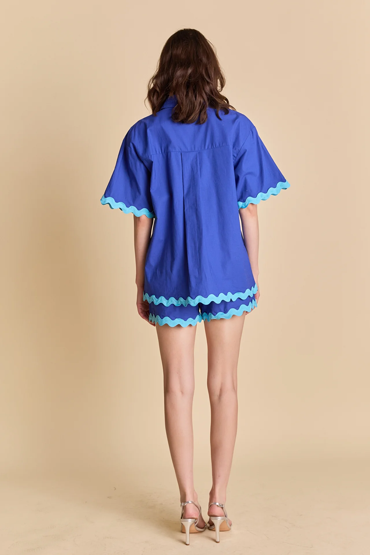 Scallop Detailed Short Sleeves Shirt - Image 4