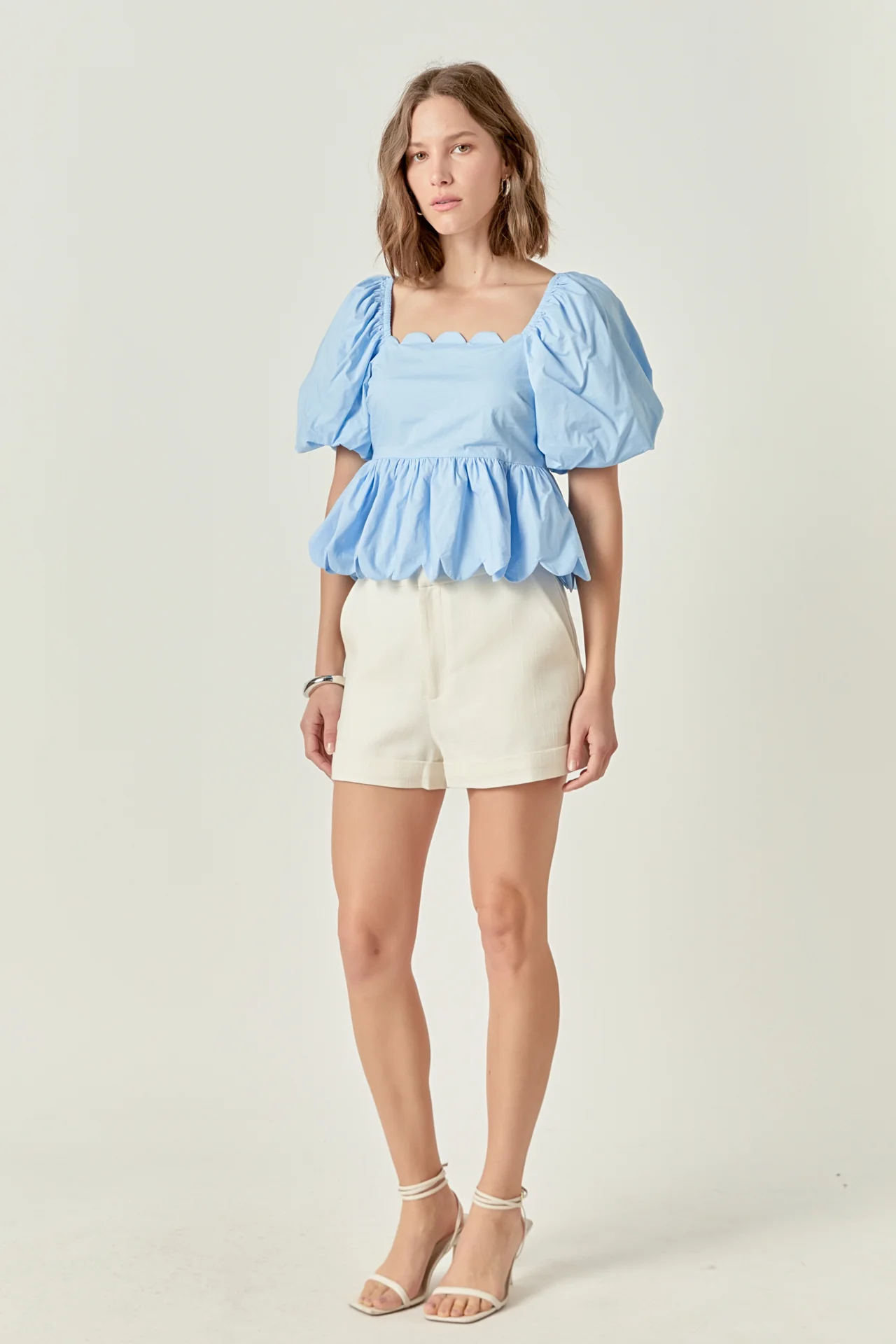 Scalloped Detail Top - Image 3