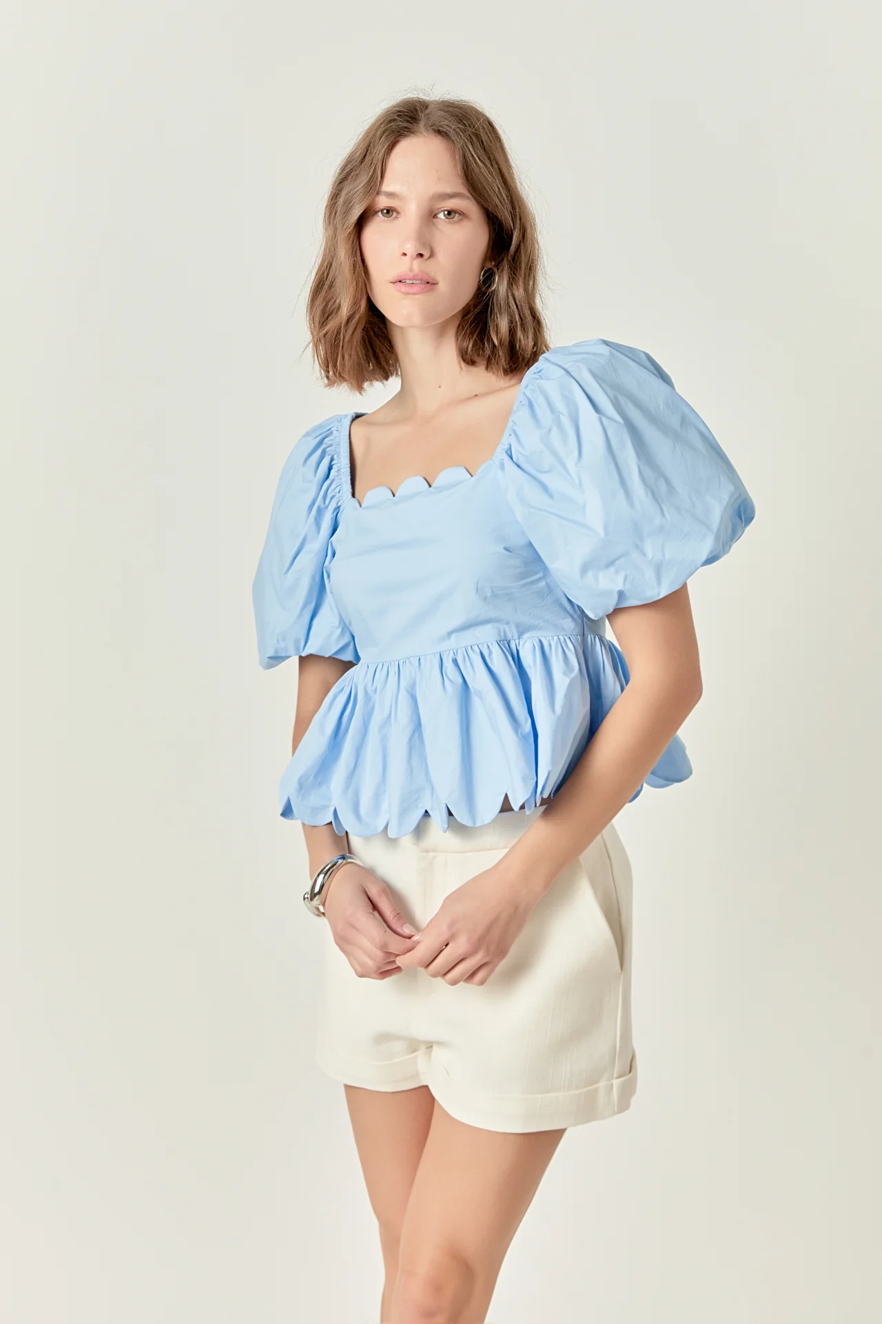 Scalloped Detail Top - Image 5
