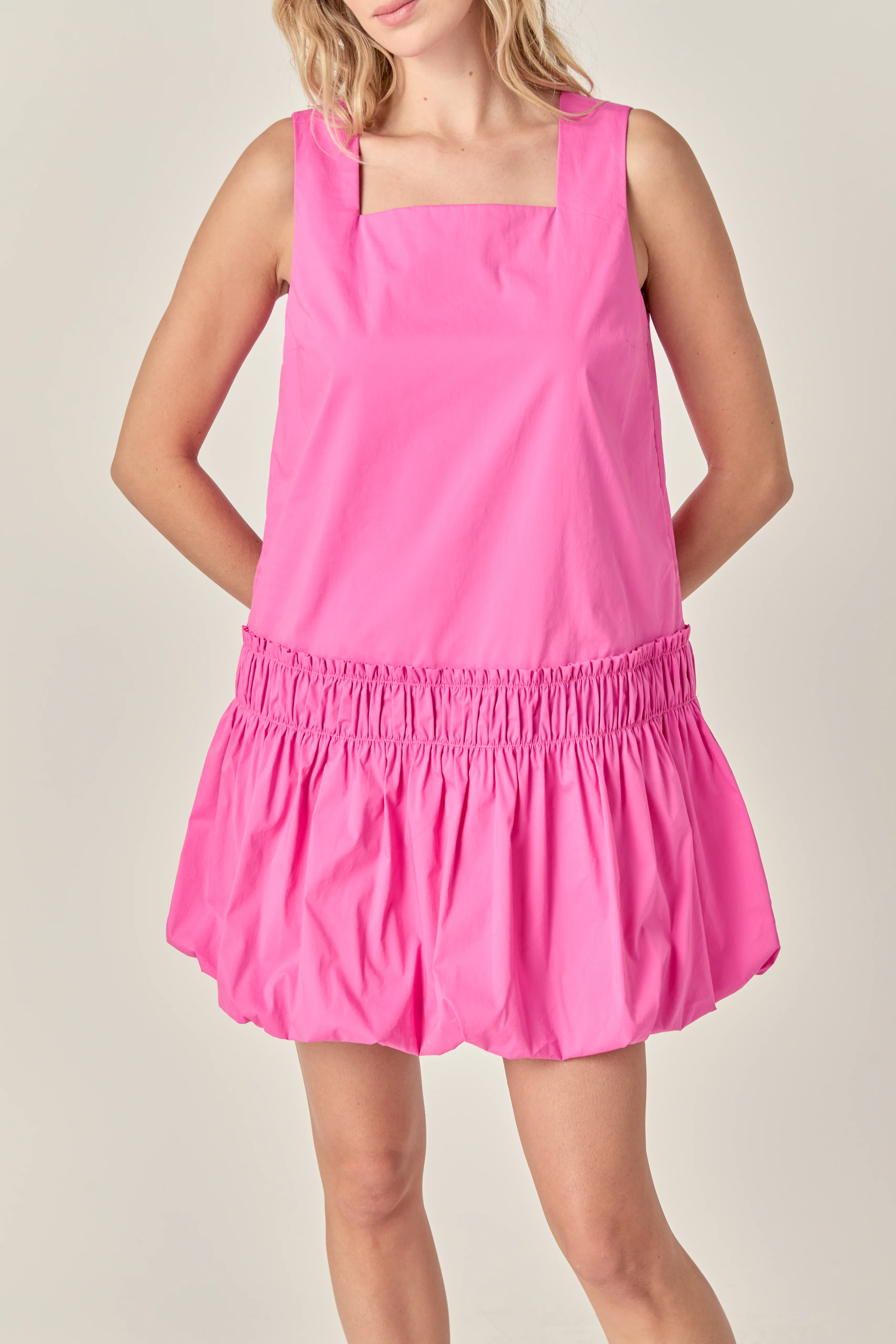 Shirring Detailed Sleeveless Dress - Image 2