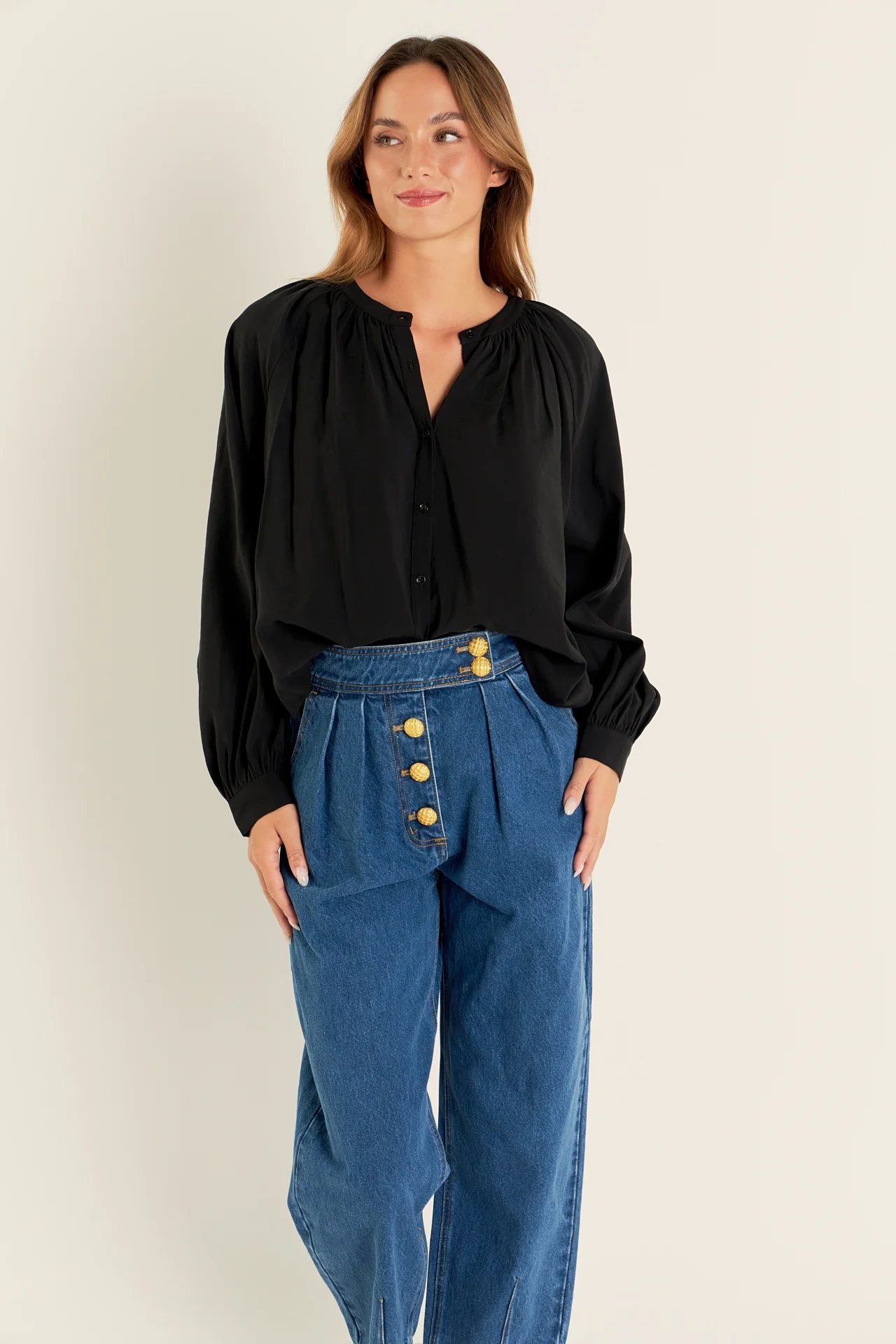 Shirring Detail Top - Image 10