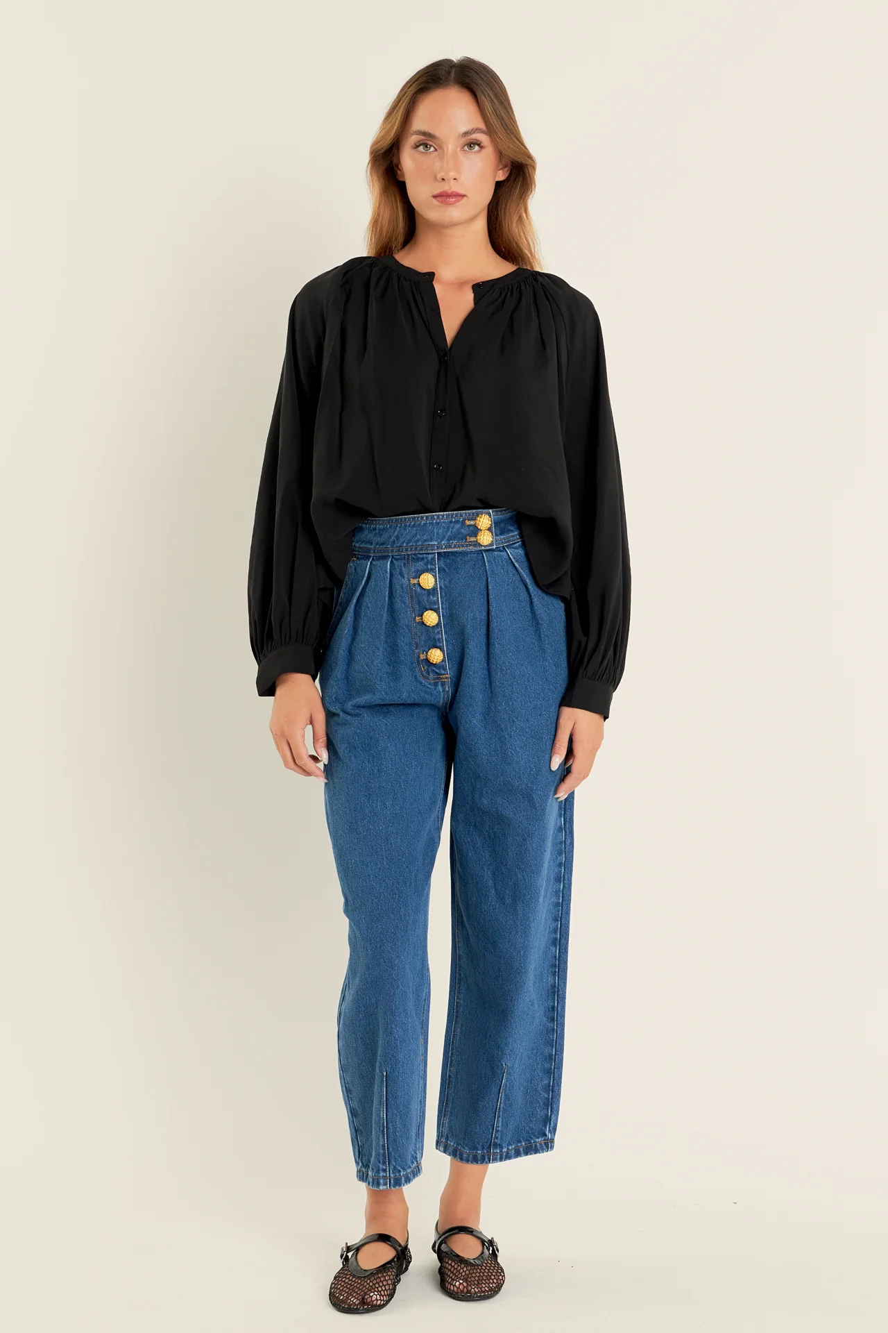 Shirring Detail Top - Image 6