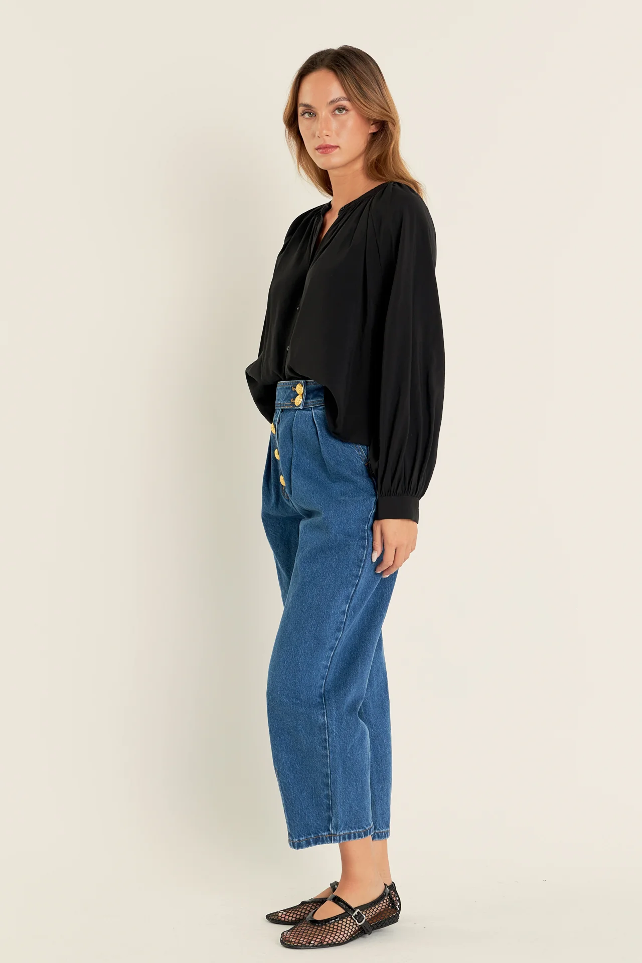 Shirring Detail Top - Image 8