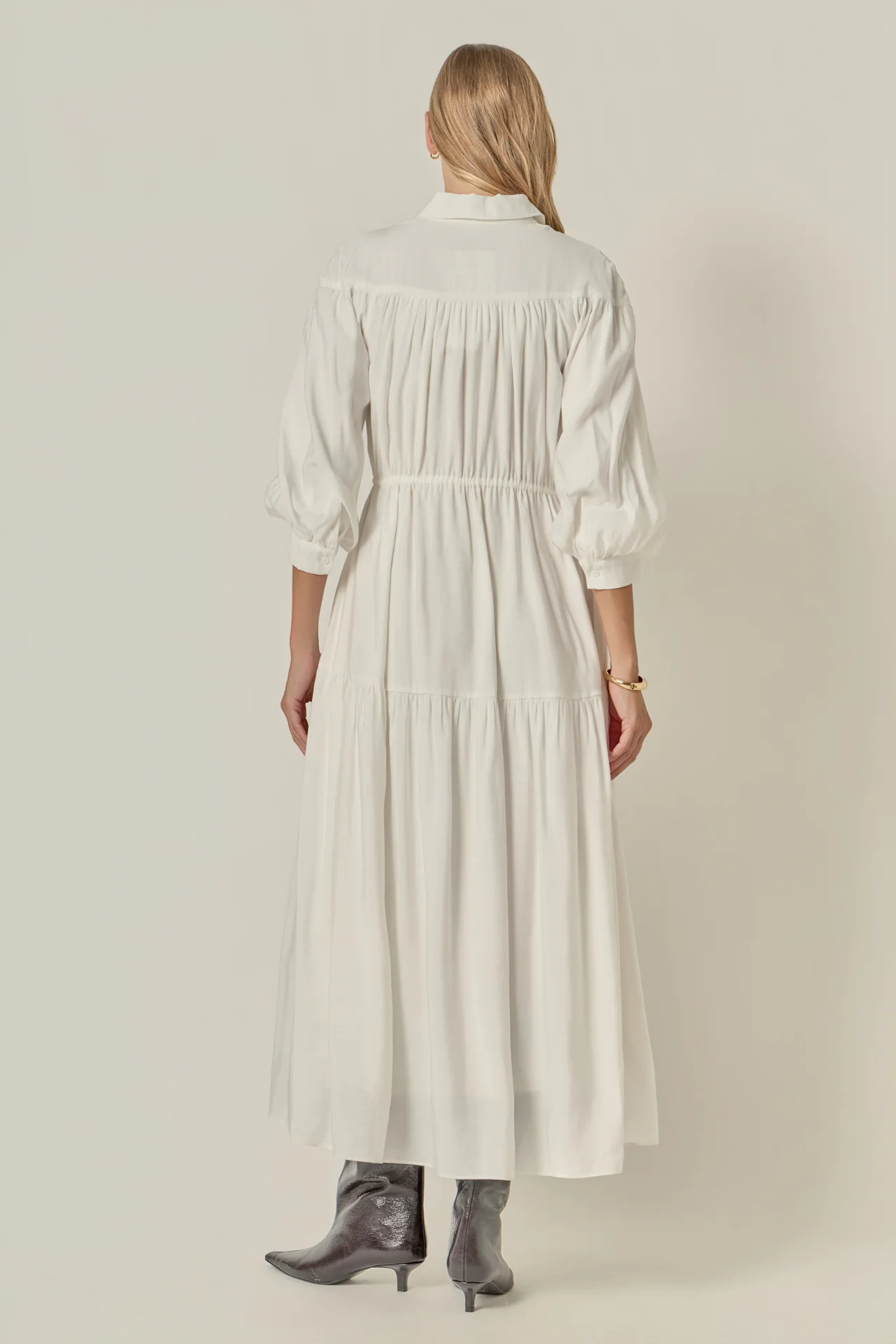 Shirt Maxi Dress - Image 4