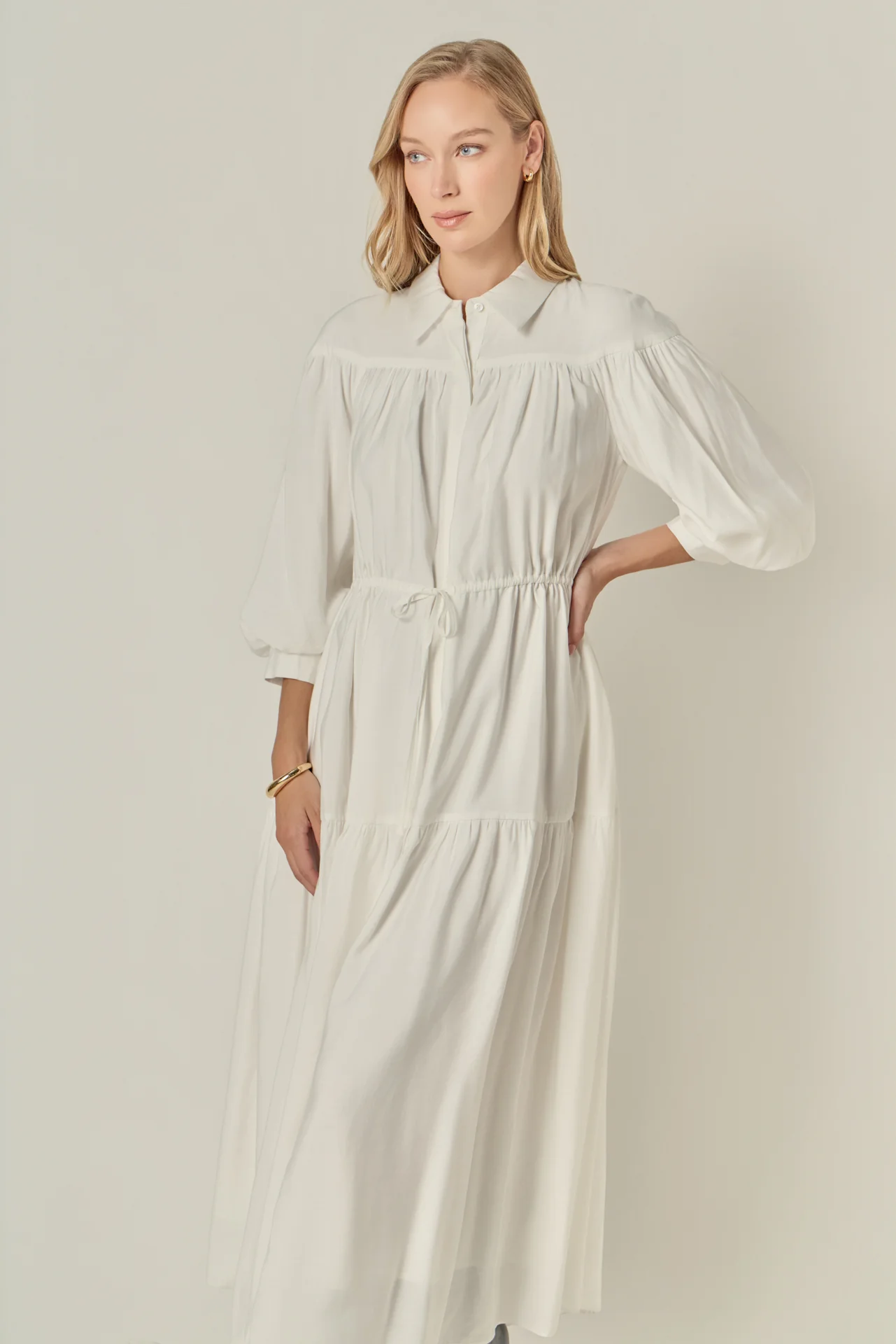 Shirt Maxi Dress - Image 5