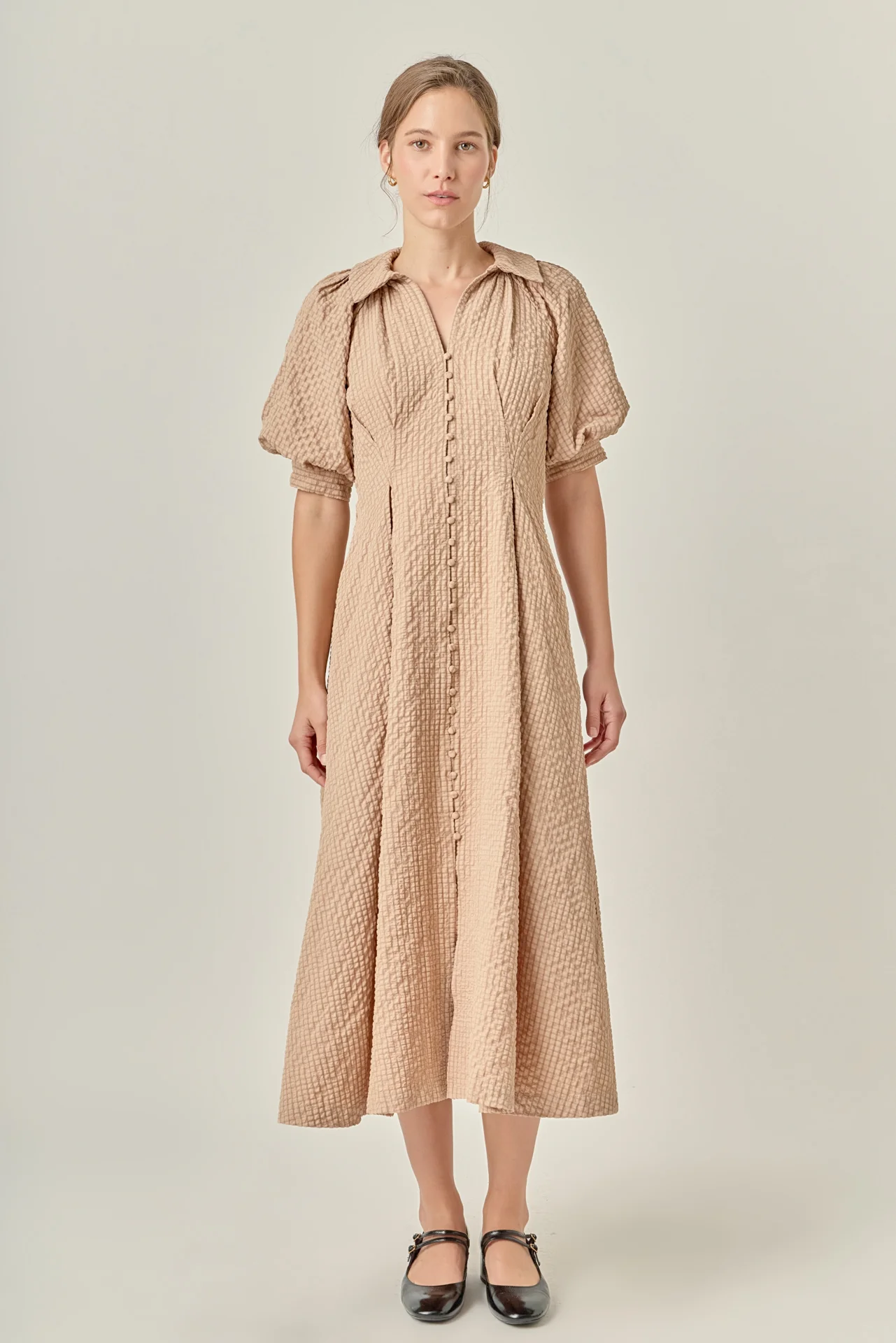 Shirt Midi Dress - Image 11