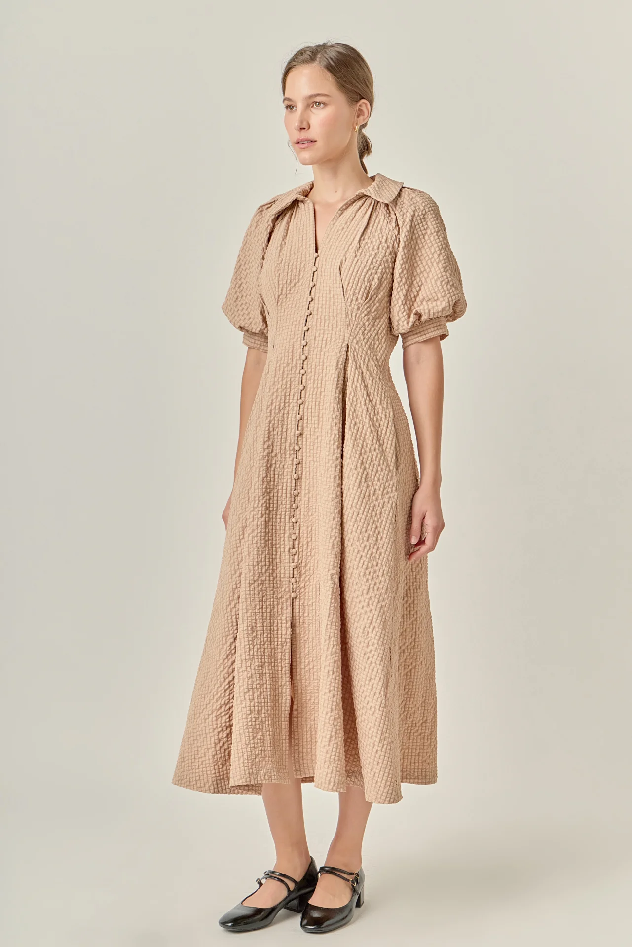 Shirt Midi Dress - Image 13