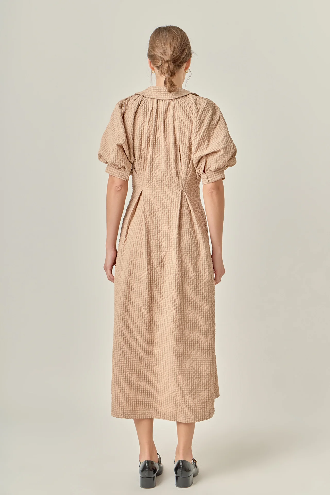 Shirt Midi Dress - Image 14