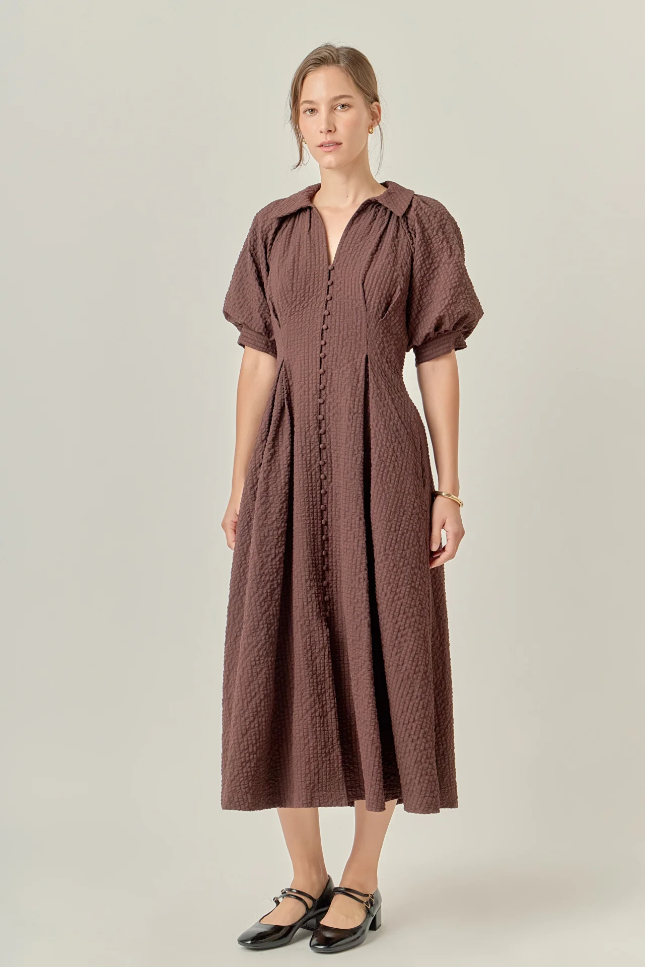 Shirt Midi Dress - Image 18