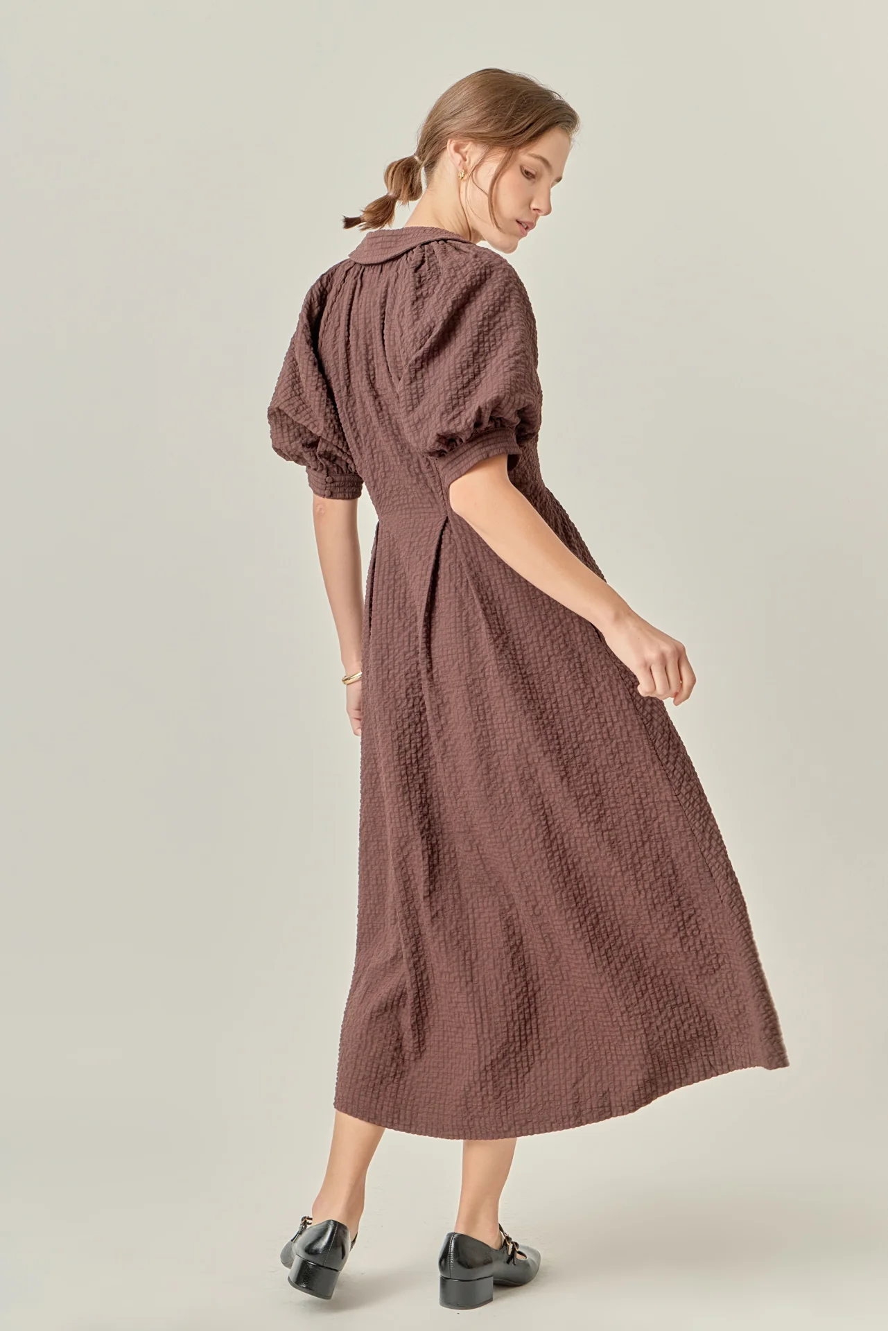 Shirt Midi Dress - Image 19