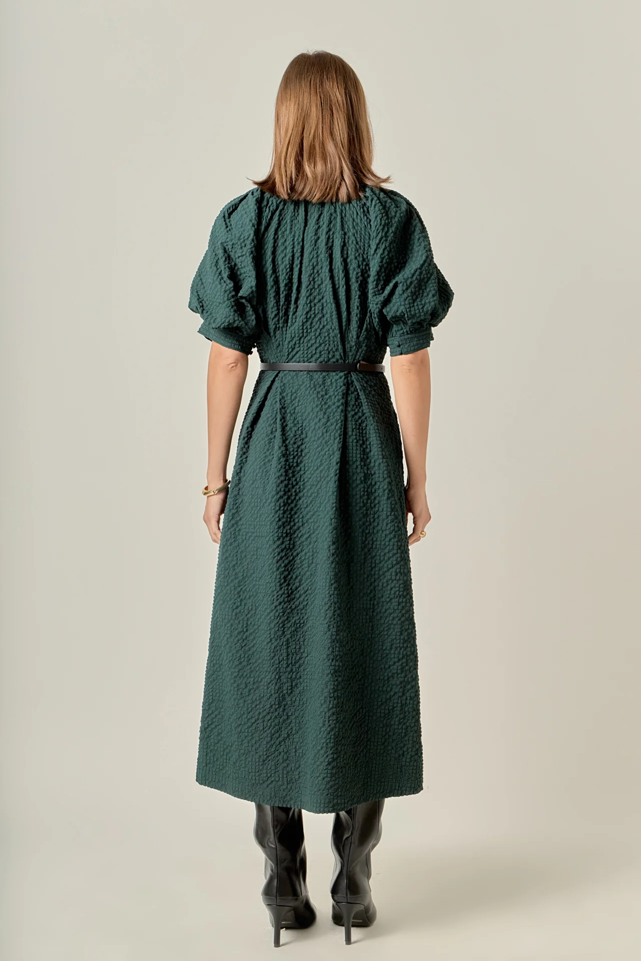 Shirt Midi Dress - Image 4